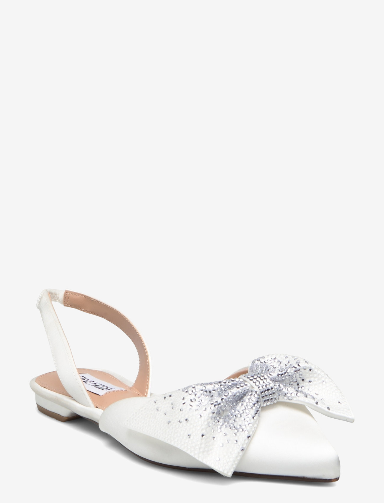 Steve Madden - Cristel Sandal - flache slingbacks - ivory satin - 0