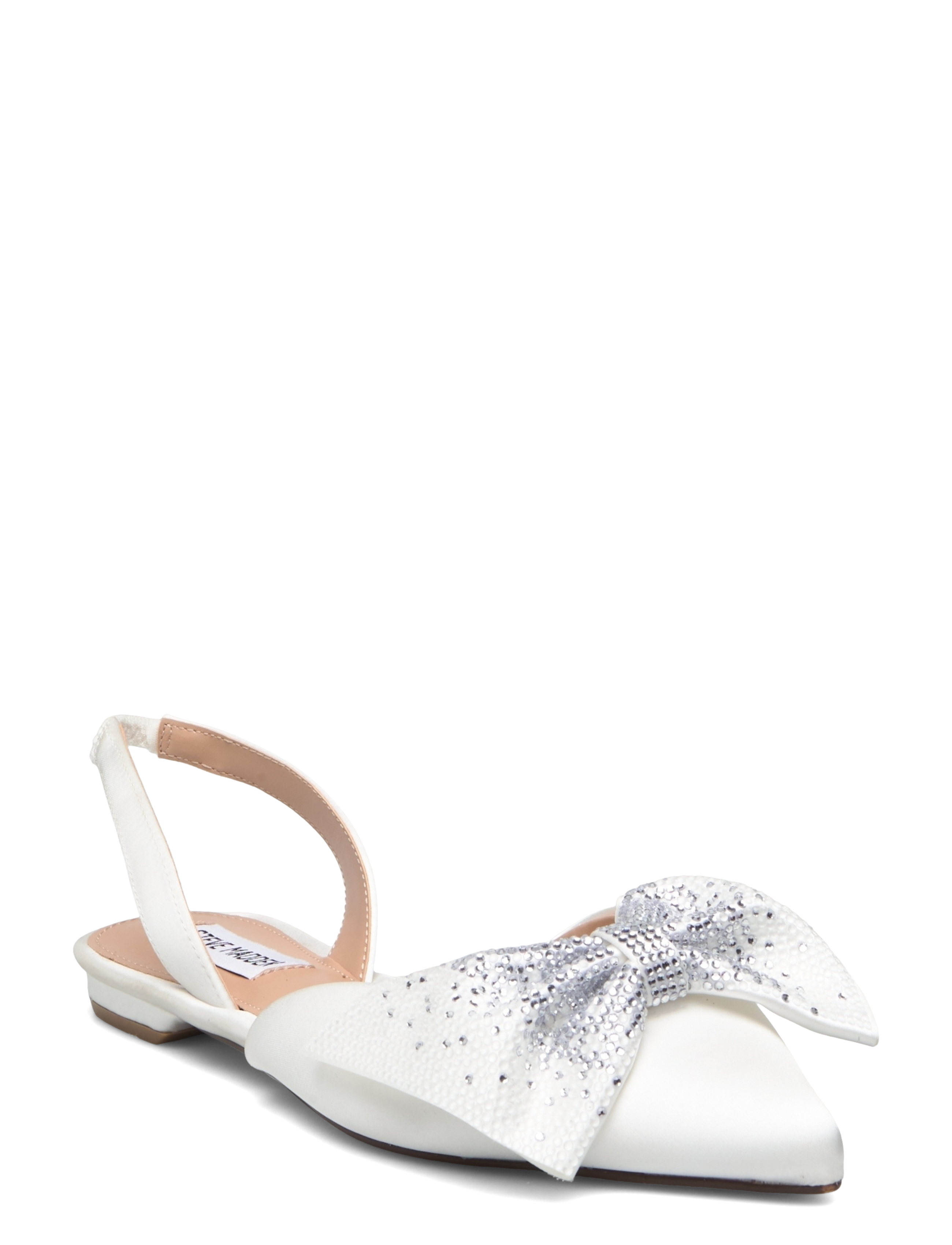 Steve Madden Cristel Sandal - Schuhe - IVORY SATIN / white