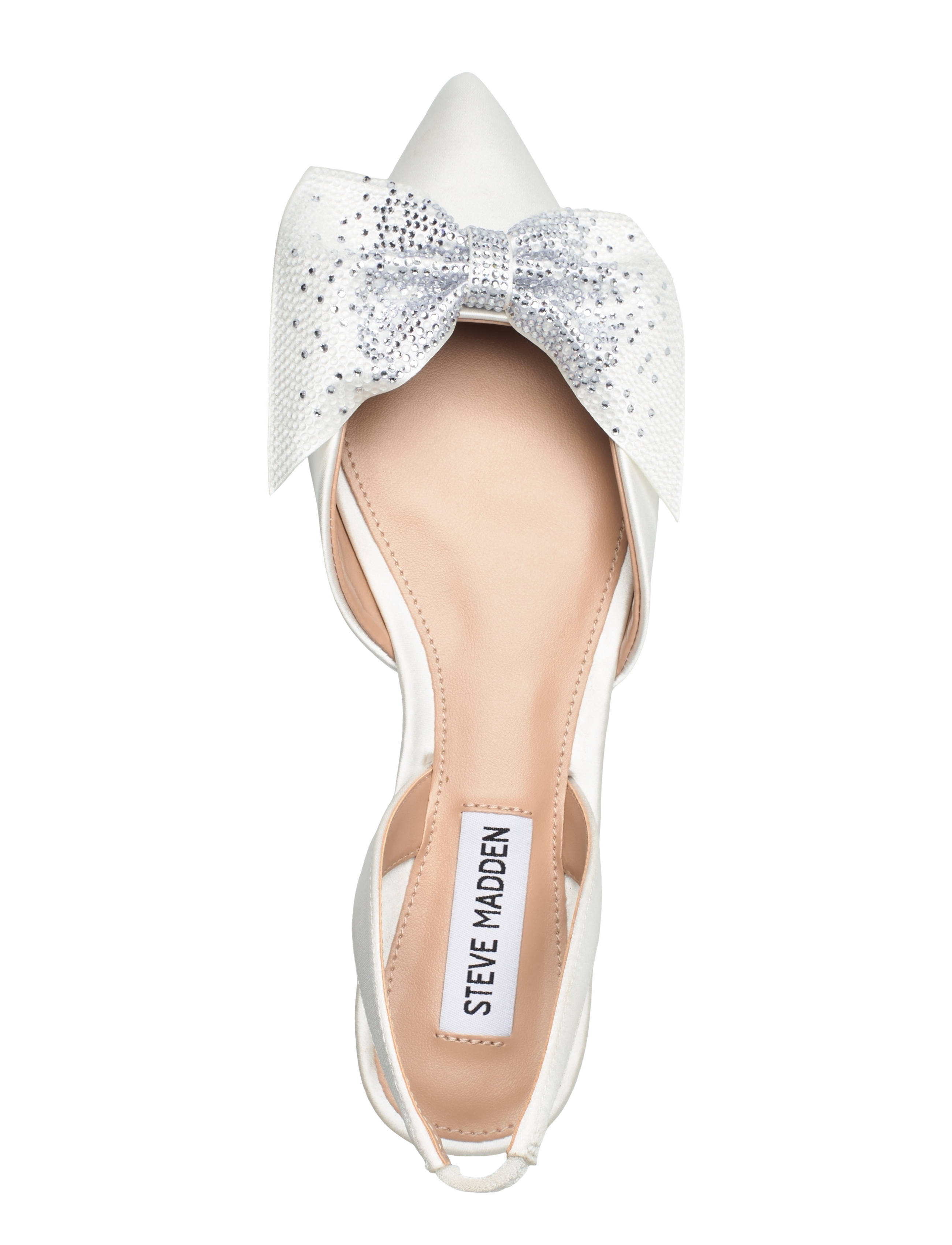 Steve Madden - Cristel Sandal - festmode zu outlet-preisen - ivory satin - 3
