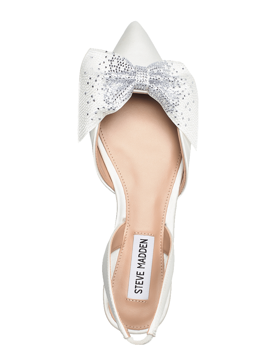 Steve Madden - Cristel Sandal - konfirmatsioon - ivory satin - 3