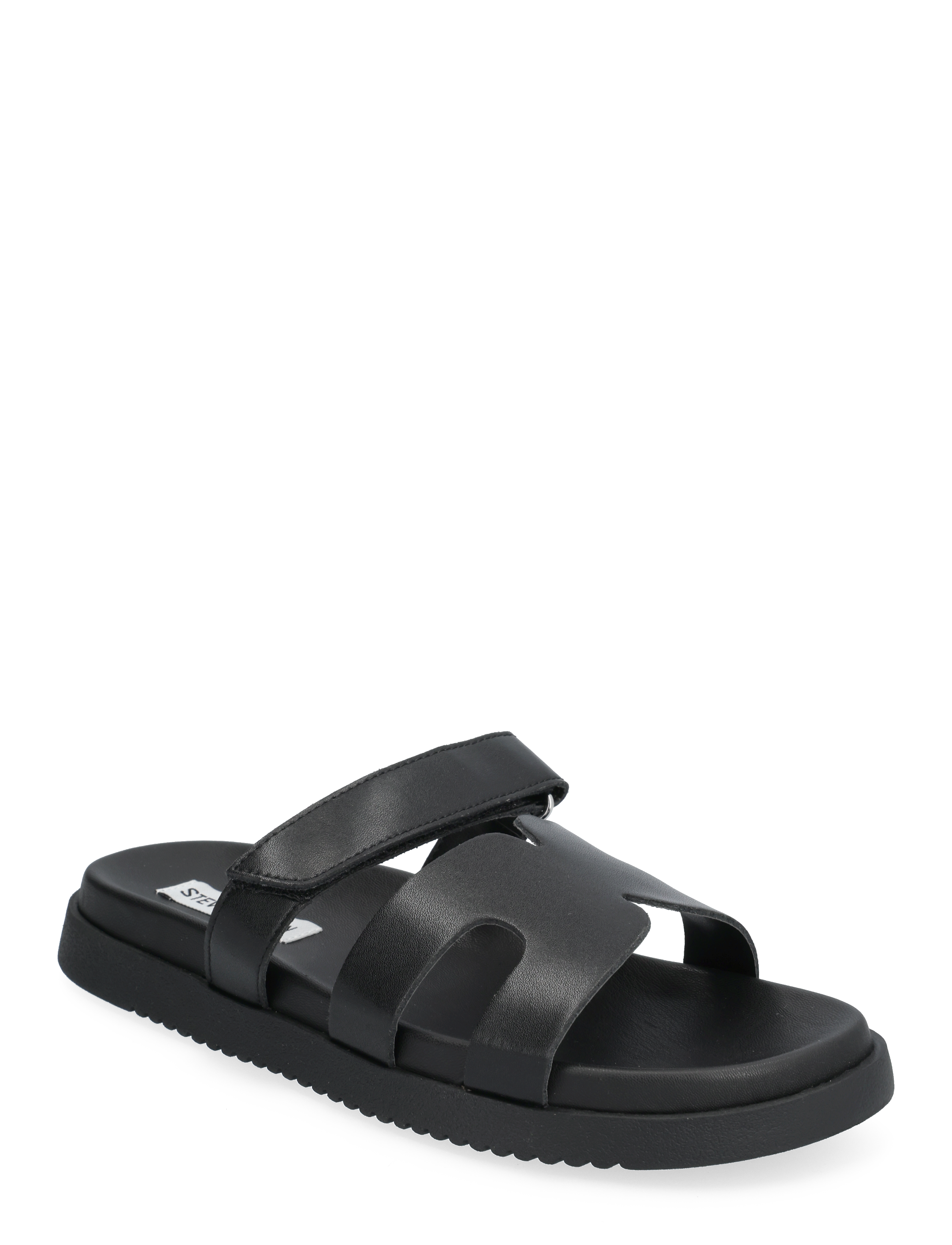 Steve Madden Missile Sandal, 36, Black, Sandaler > Flade, Dame