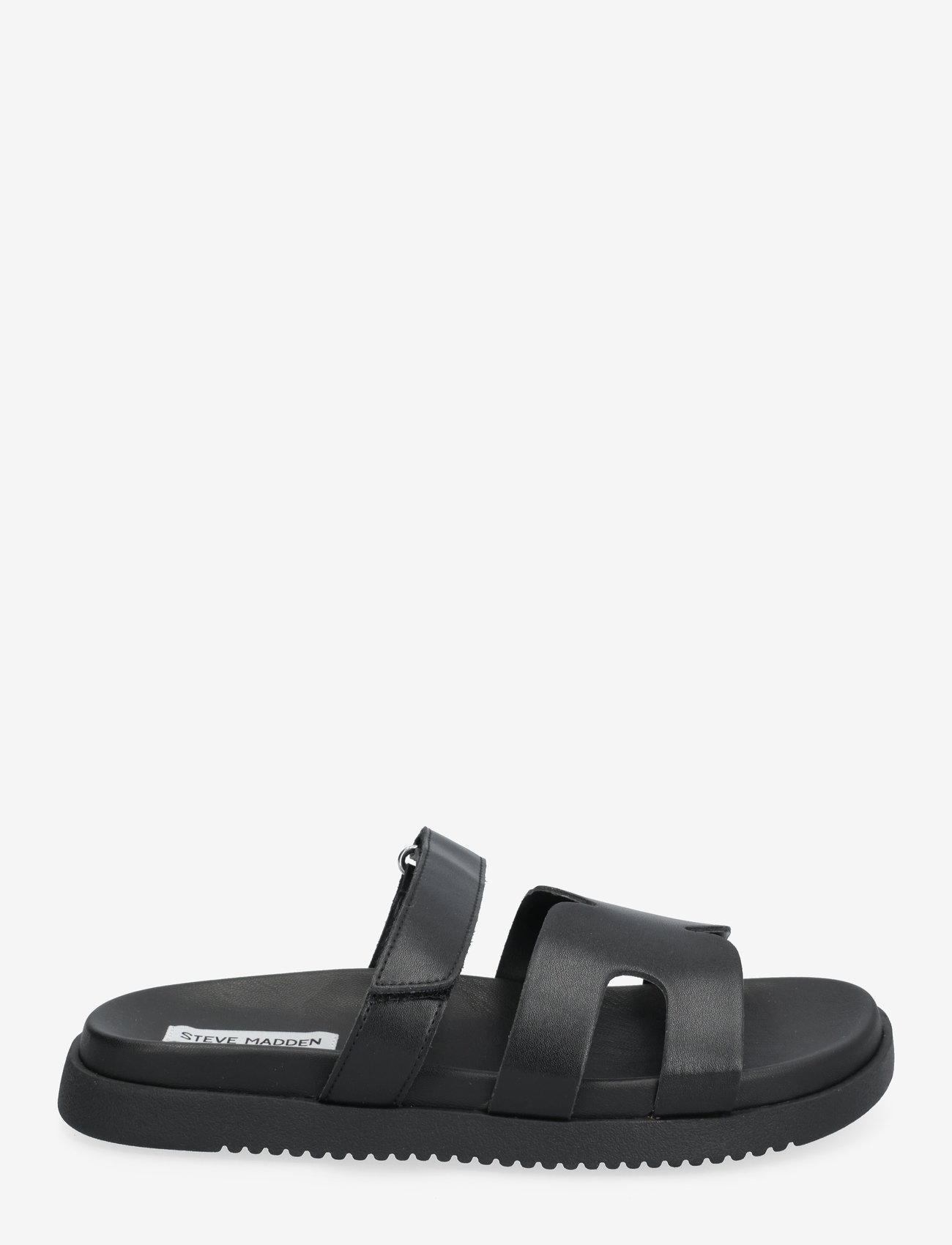 Steve Madden - Missile - flat sandals - blk action leather - 1