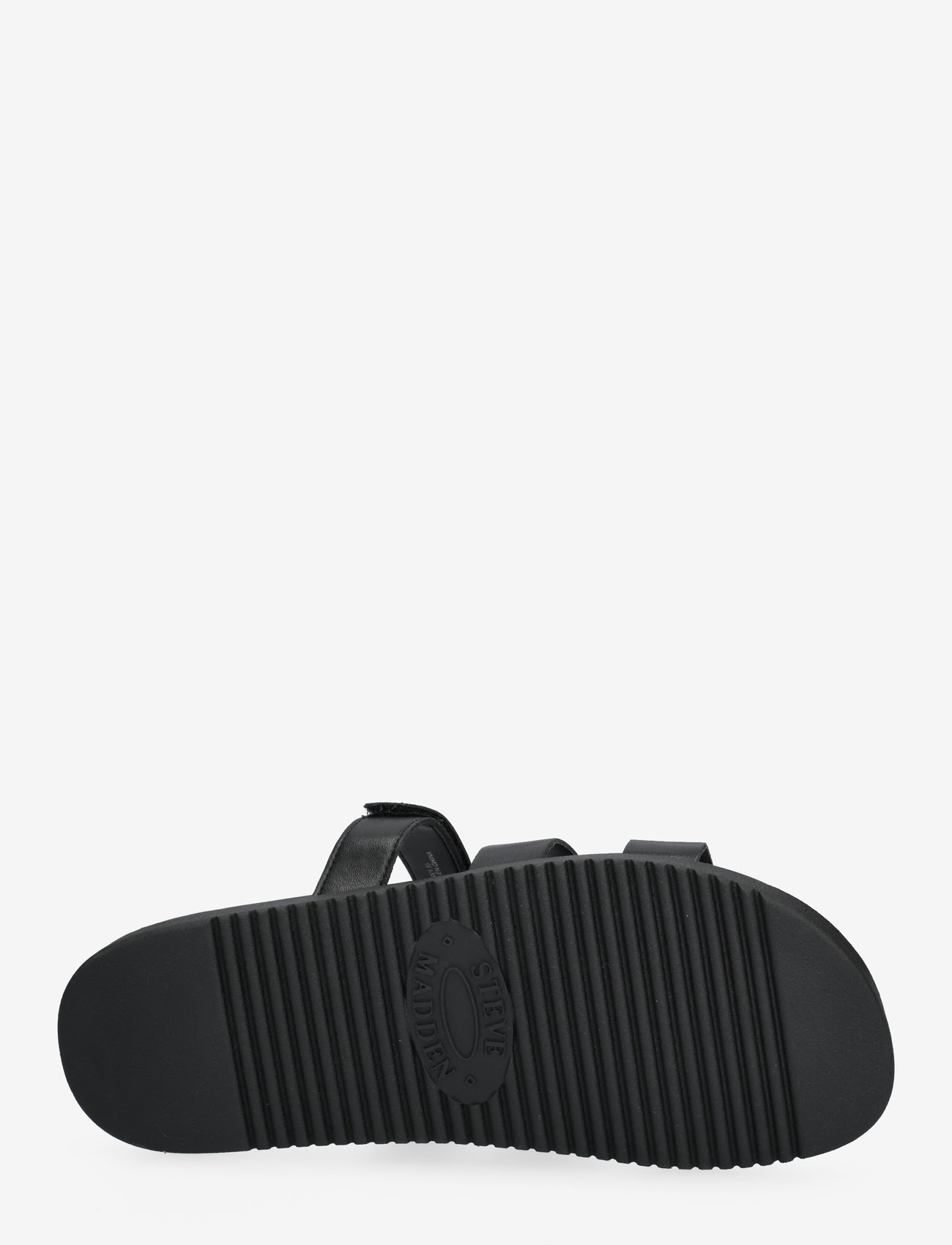 Steve Madden - Missile - flat sandals - blk action leather - 4