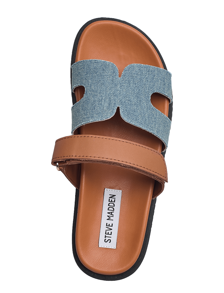 Steve Madden - Missile Sandal - sandales plates - denim multi - 3