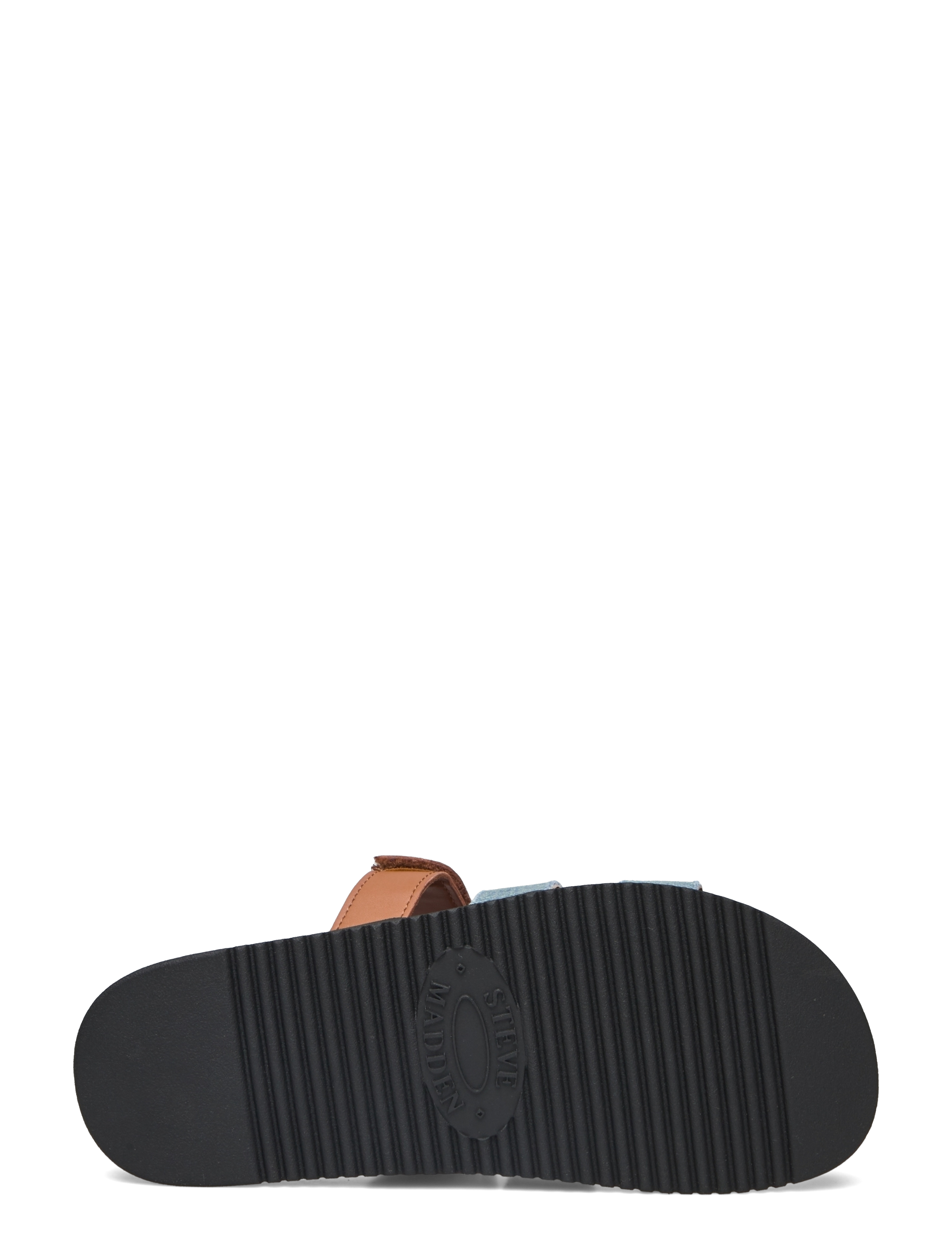 Steve Madden - Missile Sandal - flat sandals - denim multi - 4