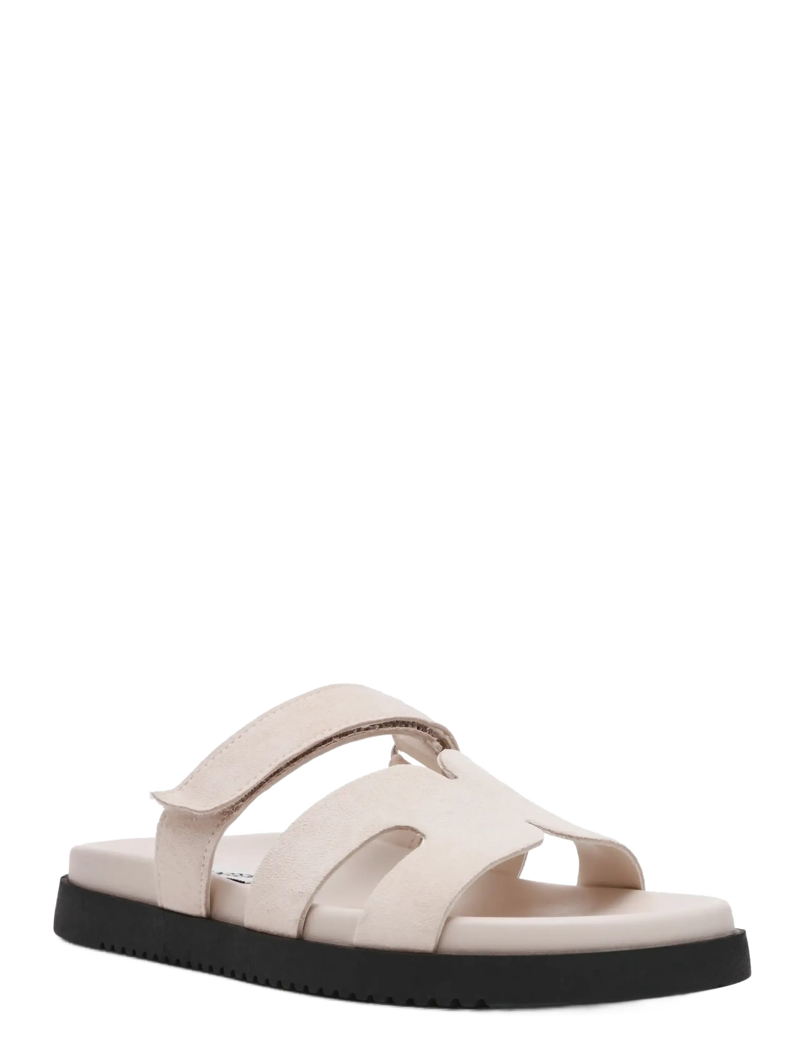 Steve Madden Missile Sandal, 36, Cream, Sandaler > Flade, Dame