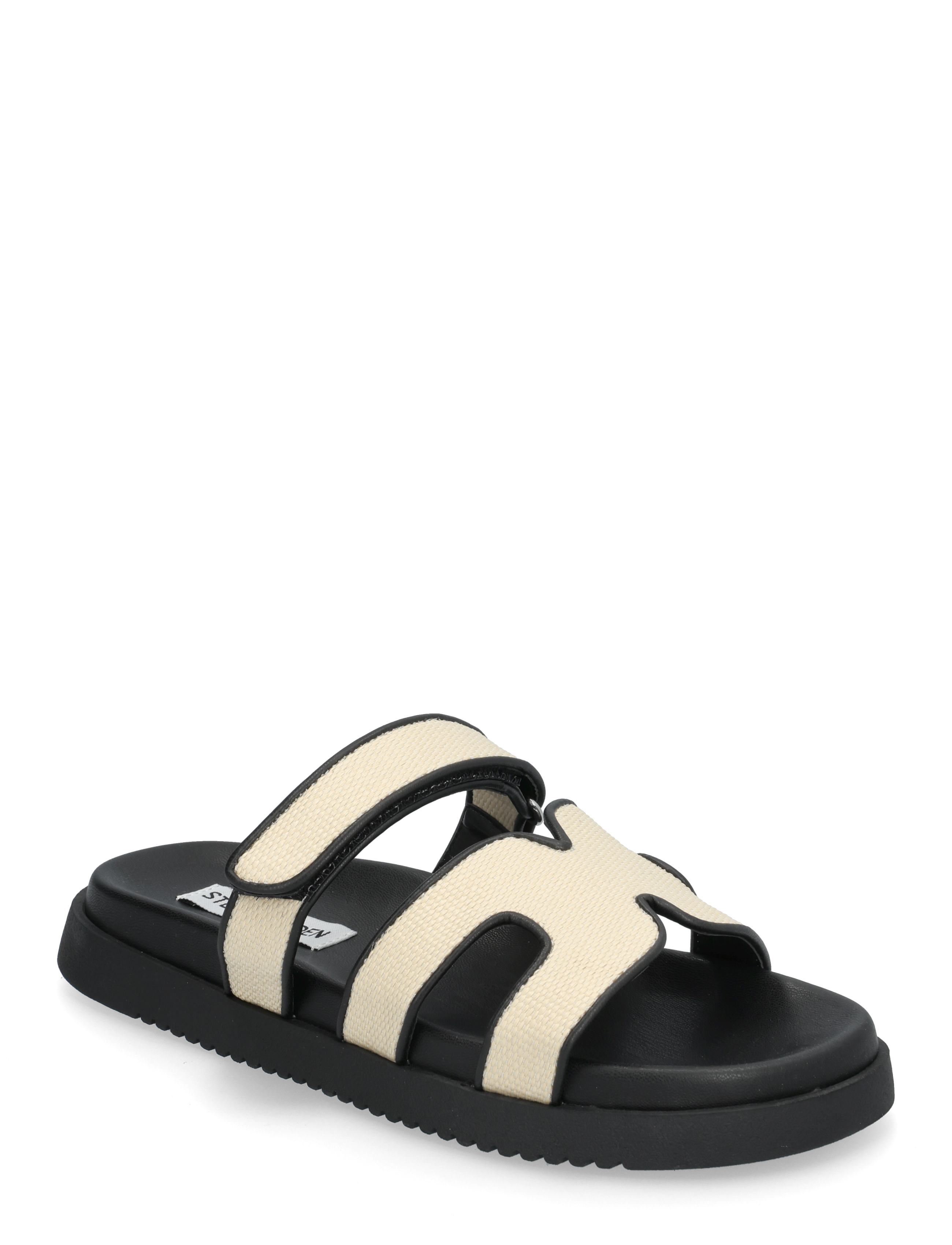 Steve Madden Missile Sandal, 36, Black, Sandaler > Flade, Dame