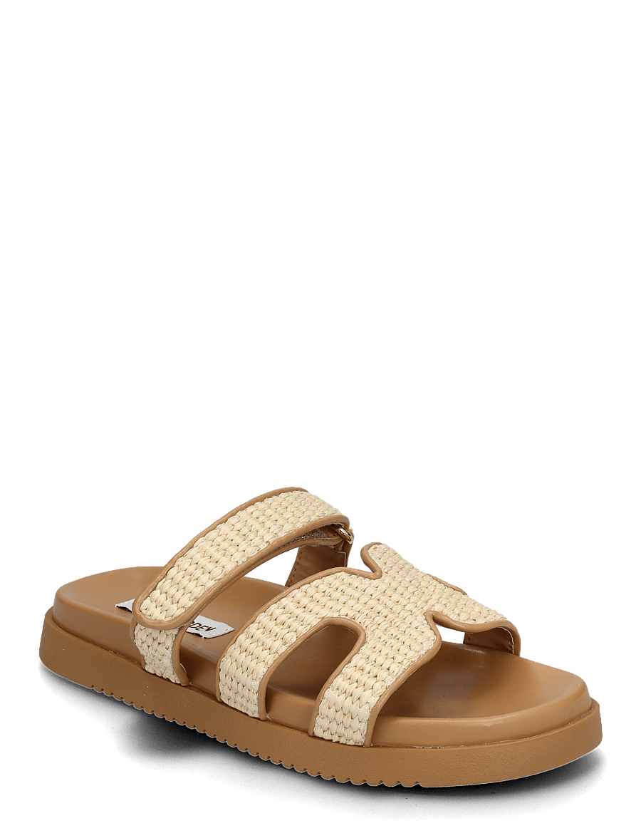 Steve Madden - Missile - flache sandalen - nat raffia - 0