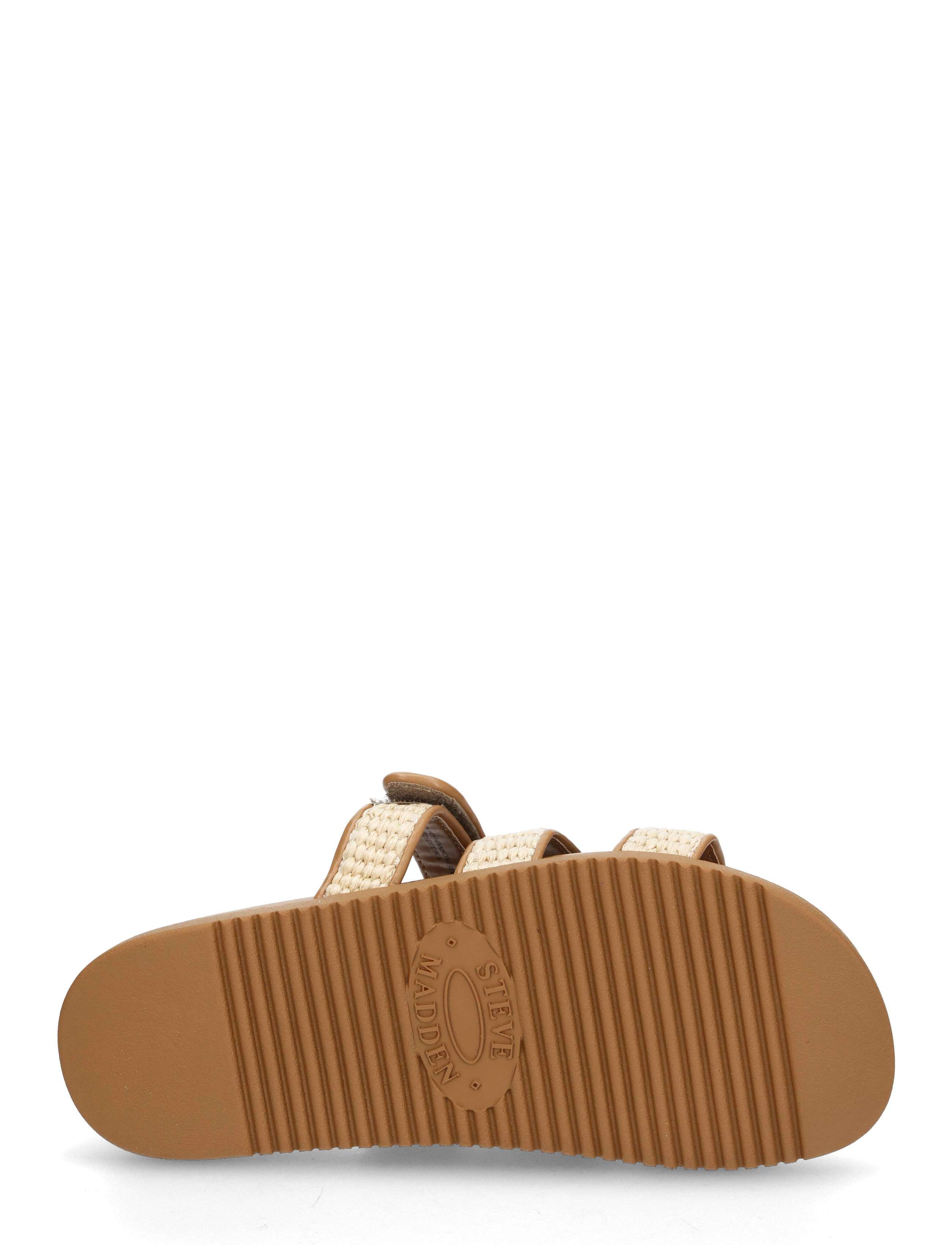 Steve Madden - Missile Sandal - flache sandalen - nat raffia - 4