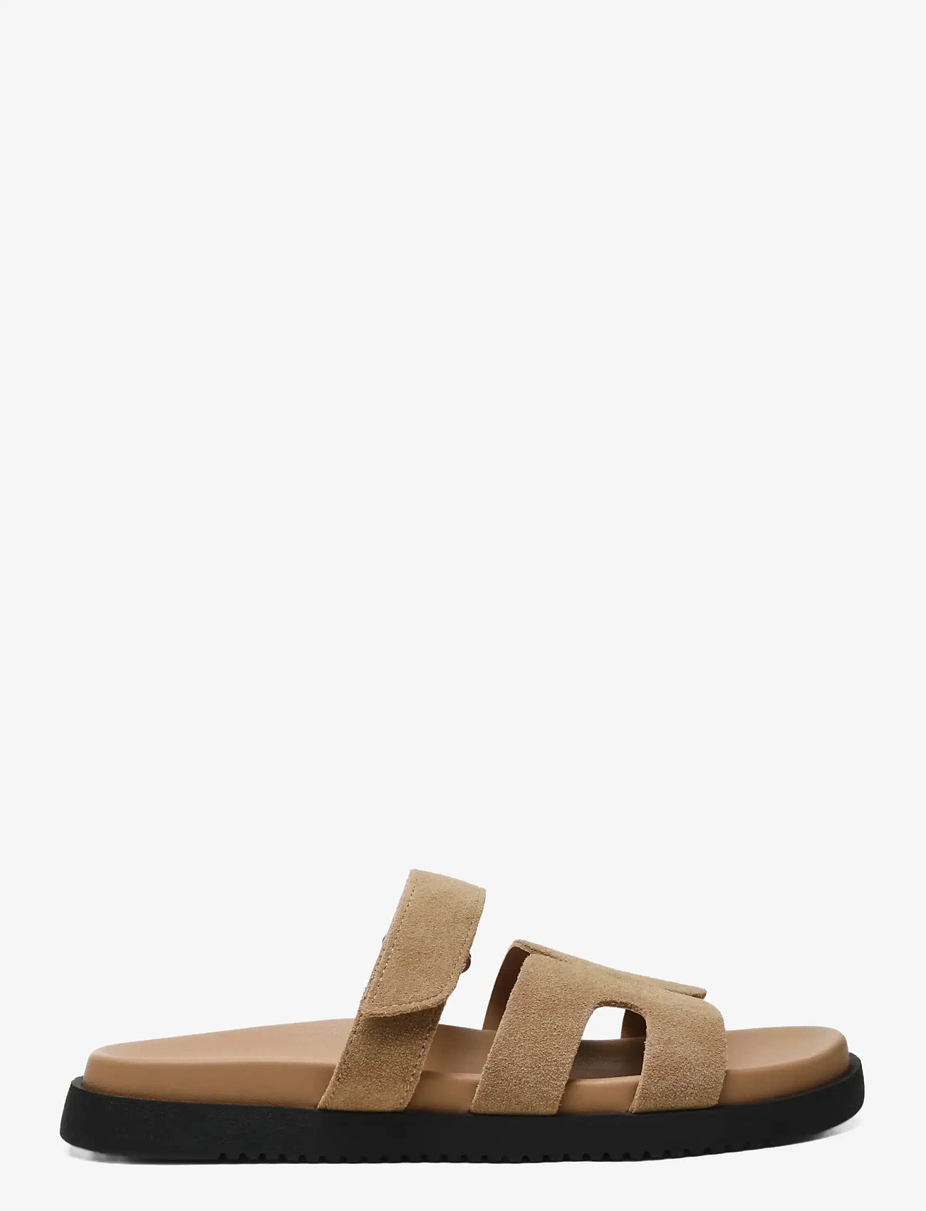 Steve Madden - Missile Sandal - flat sandals - taupe suede - 1