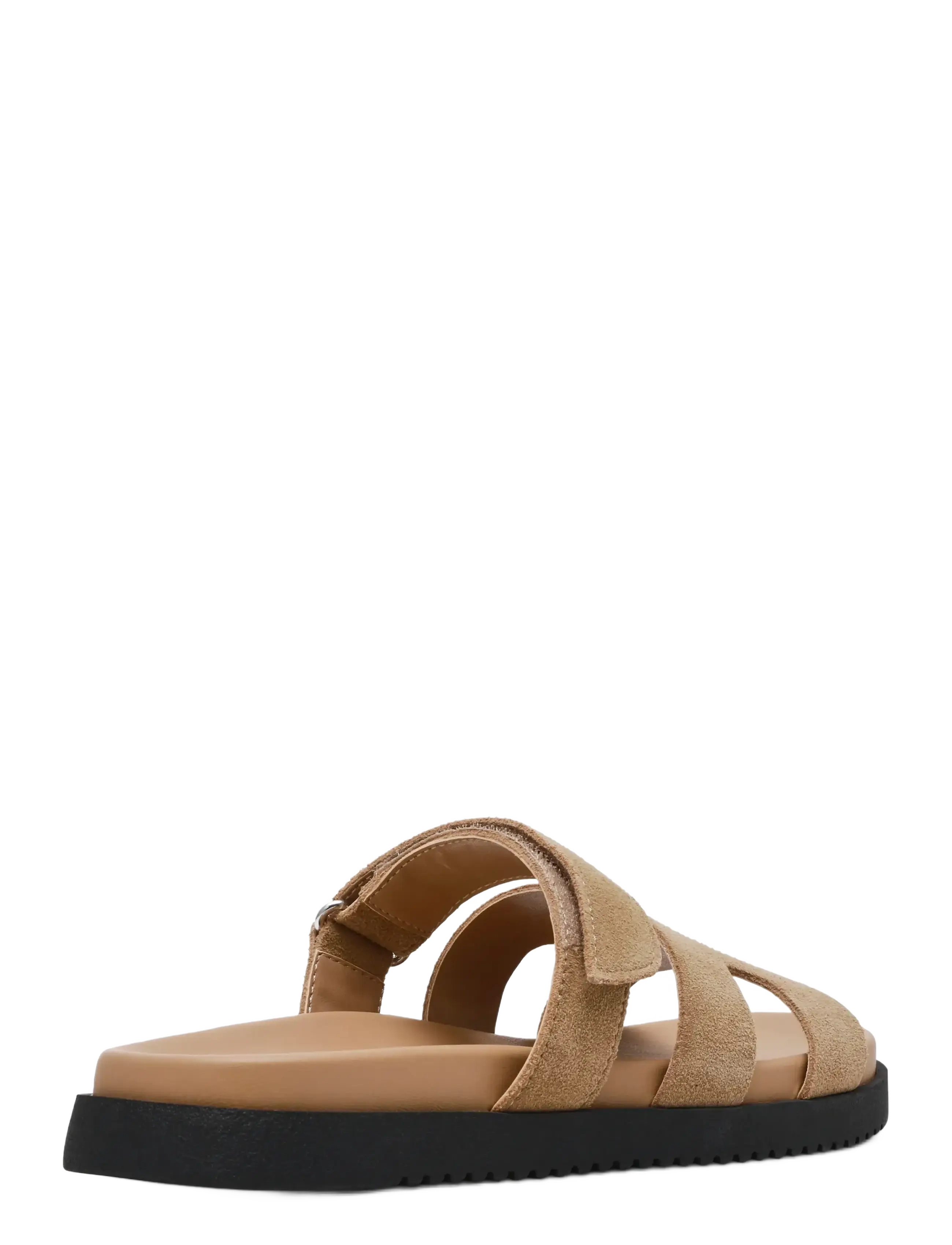 Steve Madden - Missile Sandal - flatir sandalar - taupe suede - 2