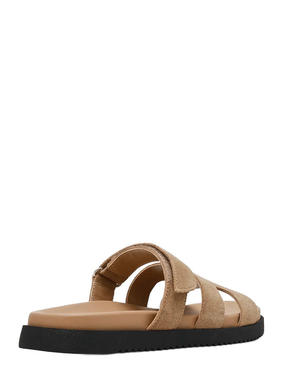 Steve Madden - Missile Sandal - flache sandalen - taupe suede - 2