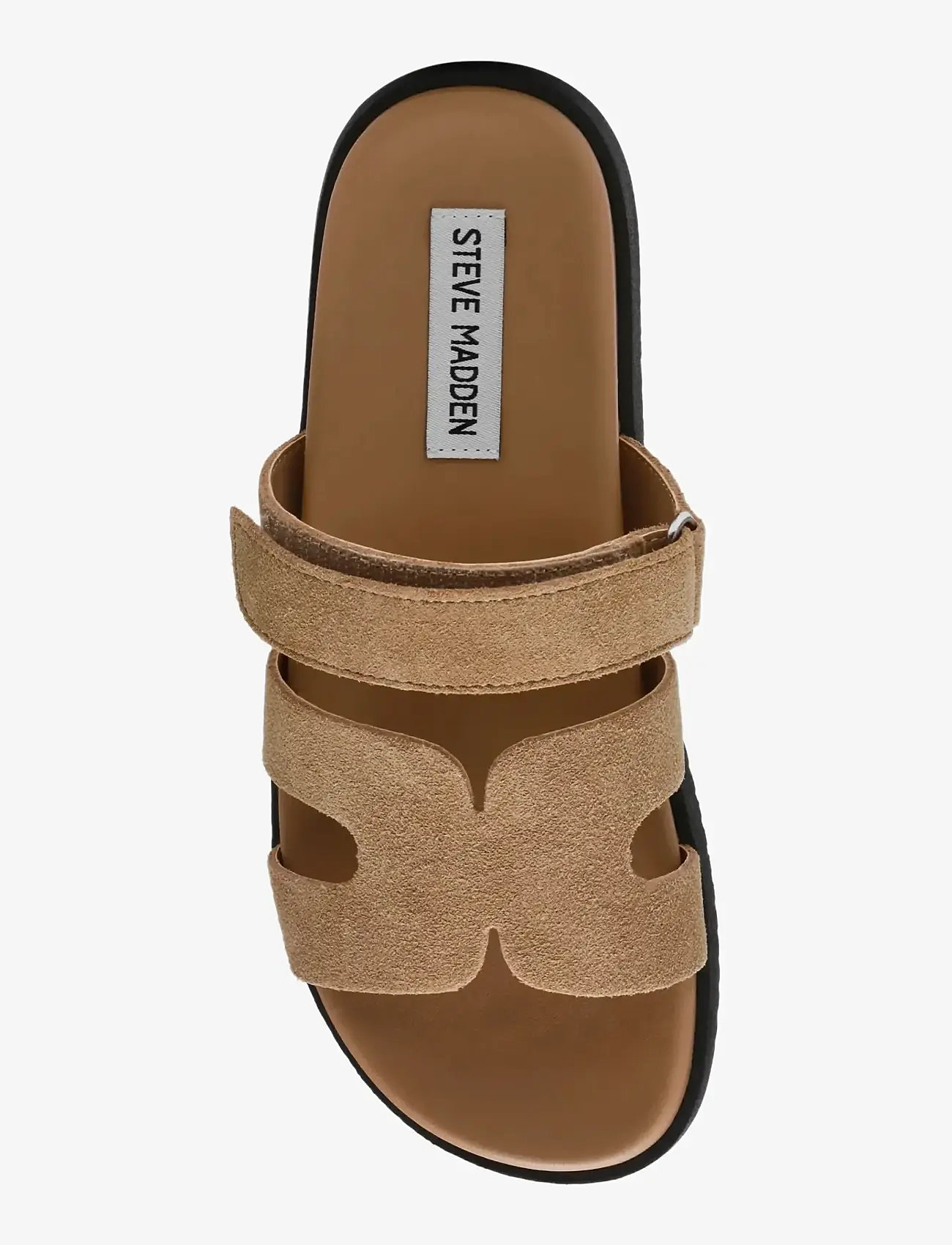 Steve Madden - Missile Sandal - flat sandals - taupe suede - 5