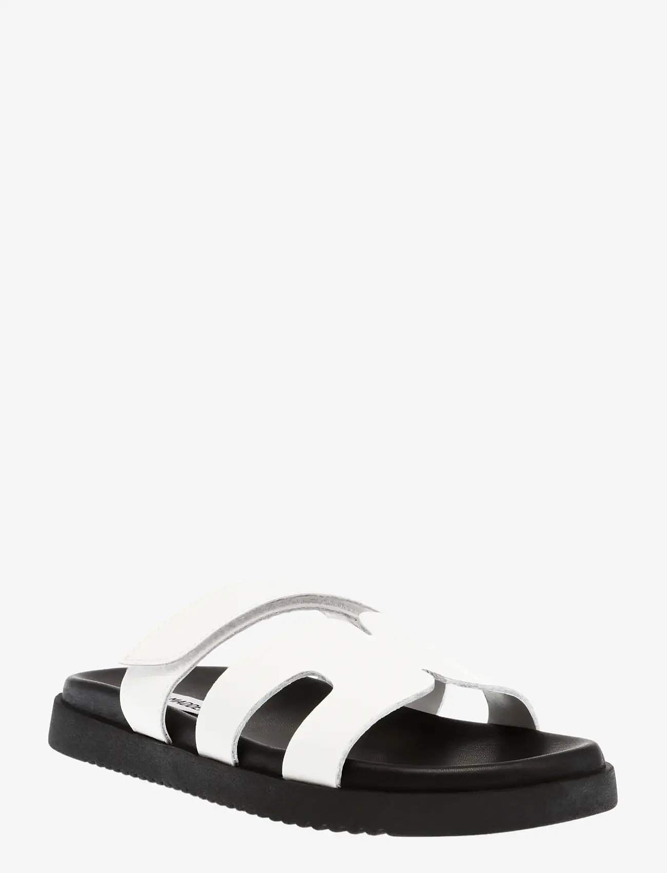Steve Madden - Missile Sandal - flache sandalen - white action leather - 1