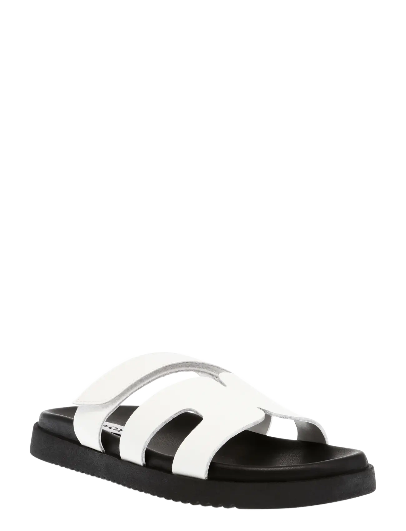 Steve Madden - Missile Sandal - matalat sandaalit - white action leather - 1