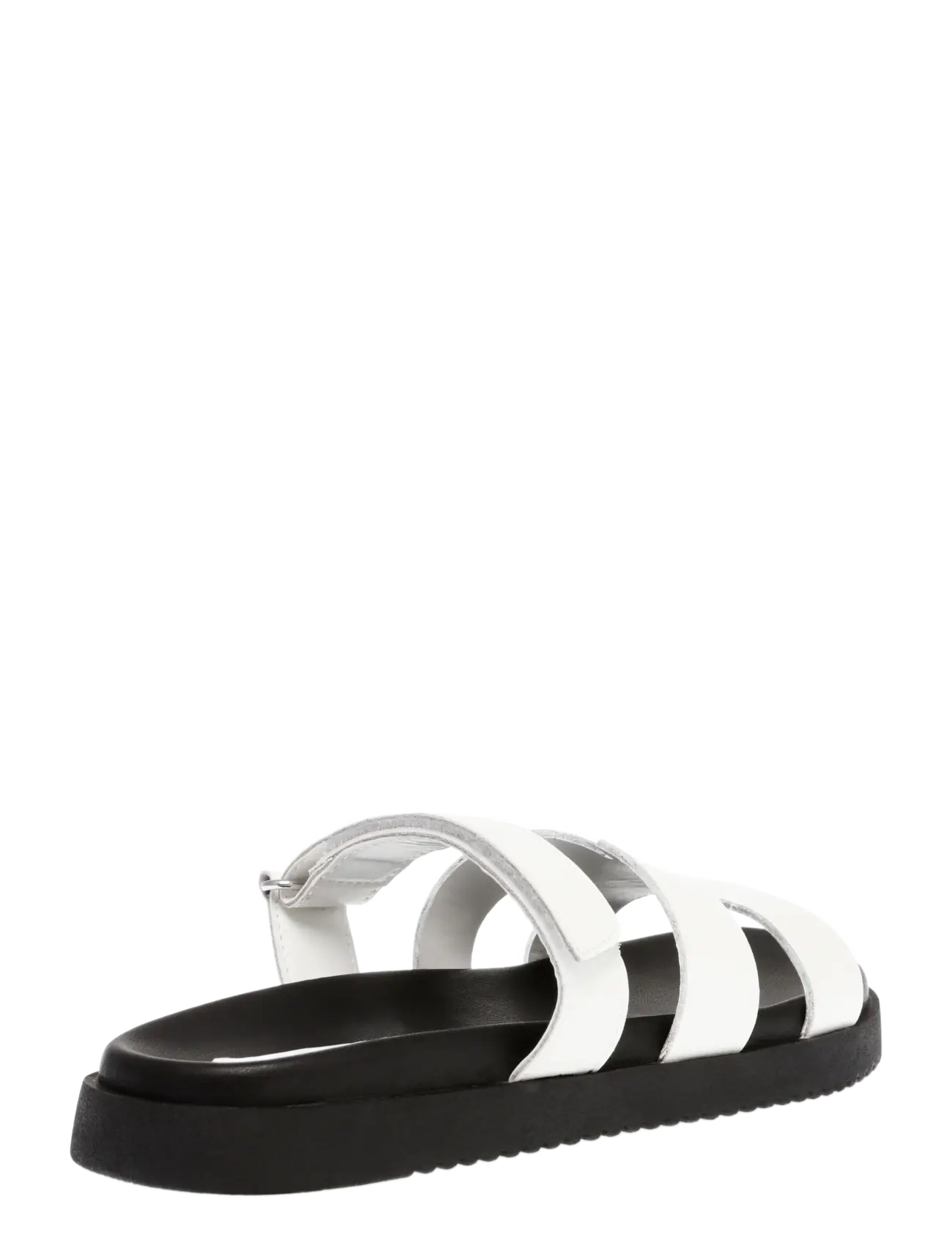 Steve Madden - Missile Sandal - matalat sandaalit - white action leather - 2