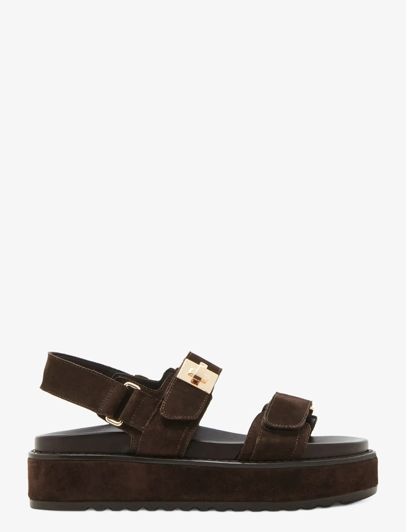 Steve Madden - Bigmona - sandales uz platformas - brown suede - 1