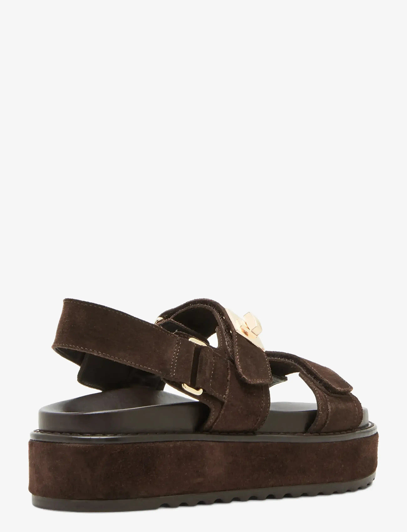 Steve Madden - Bigmona - sandales uz platformas - brown suede - 2