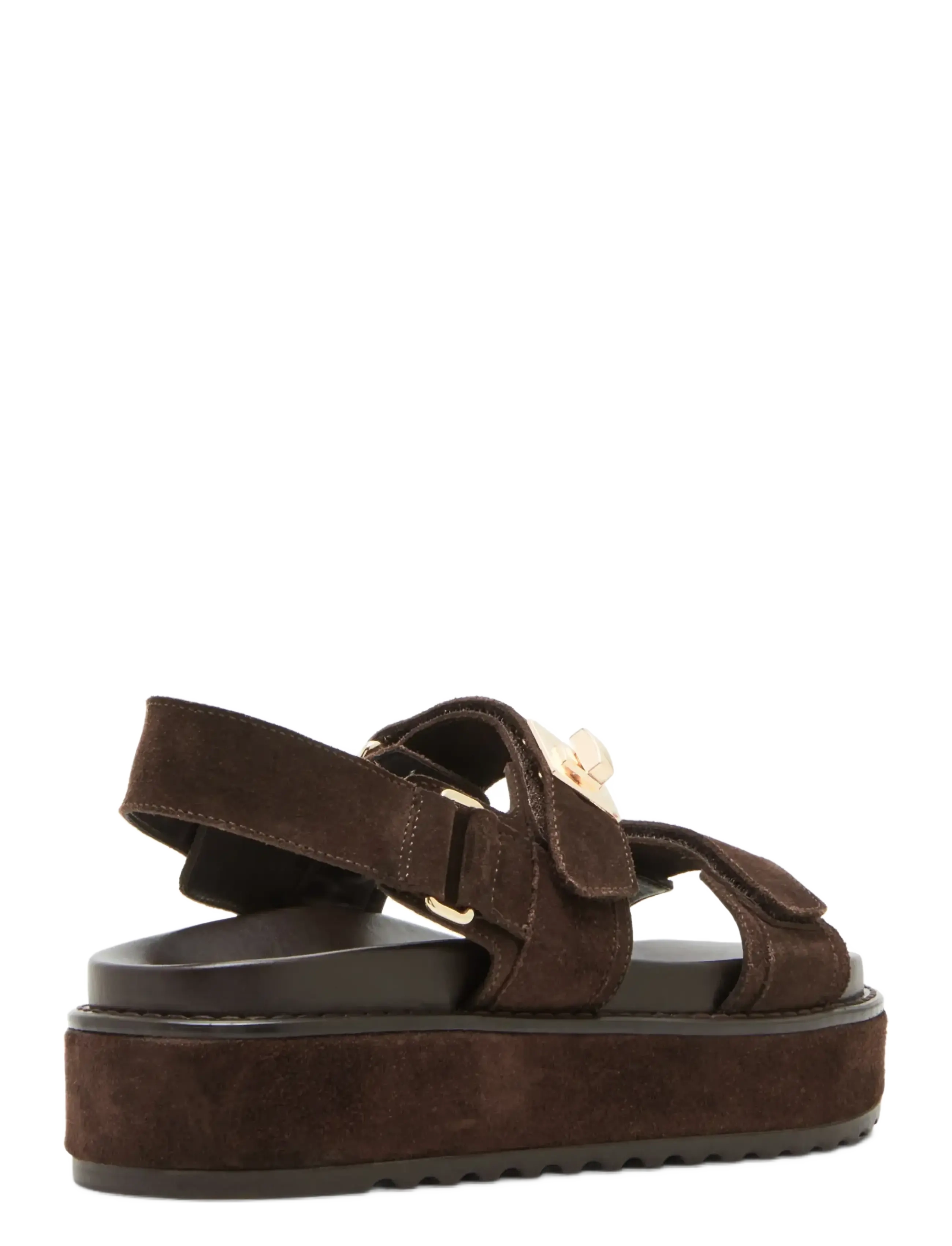 Steve Madden - Bigmona - sandales à plateforme - brown suede - 2