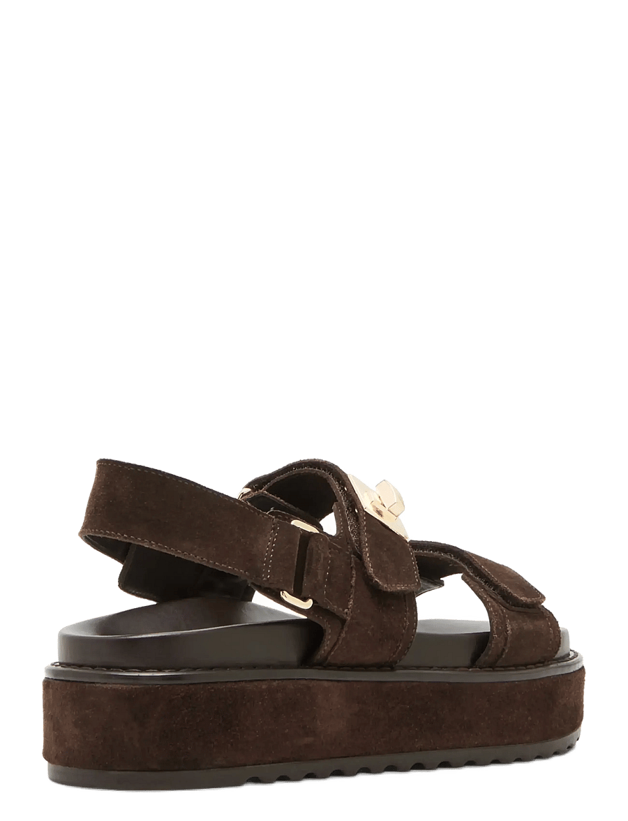 Steve Madden - Bigmona - sandales à plateforme - brown suede - 2