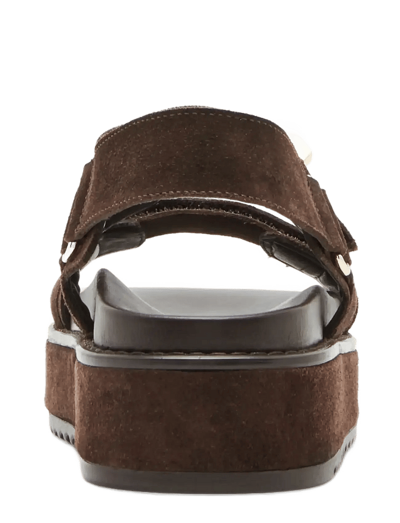 Steve Madden - Bigmona - basutės ant platformos - brown suede - 4