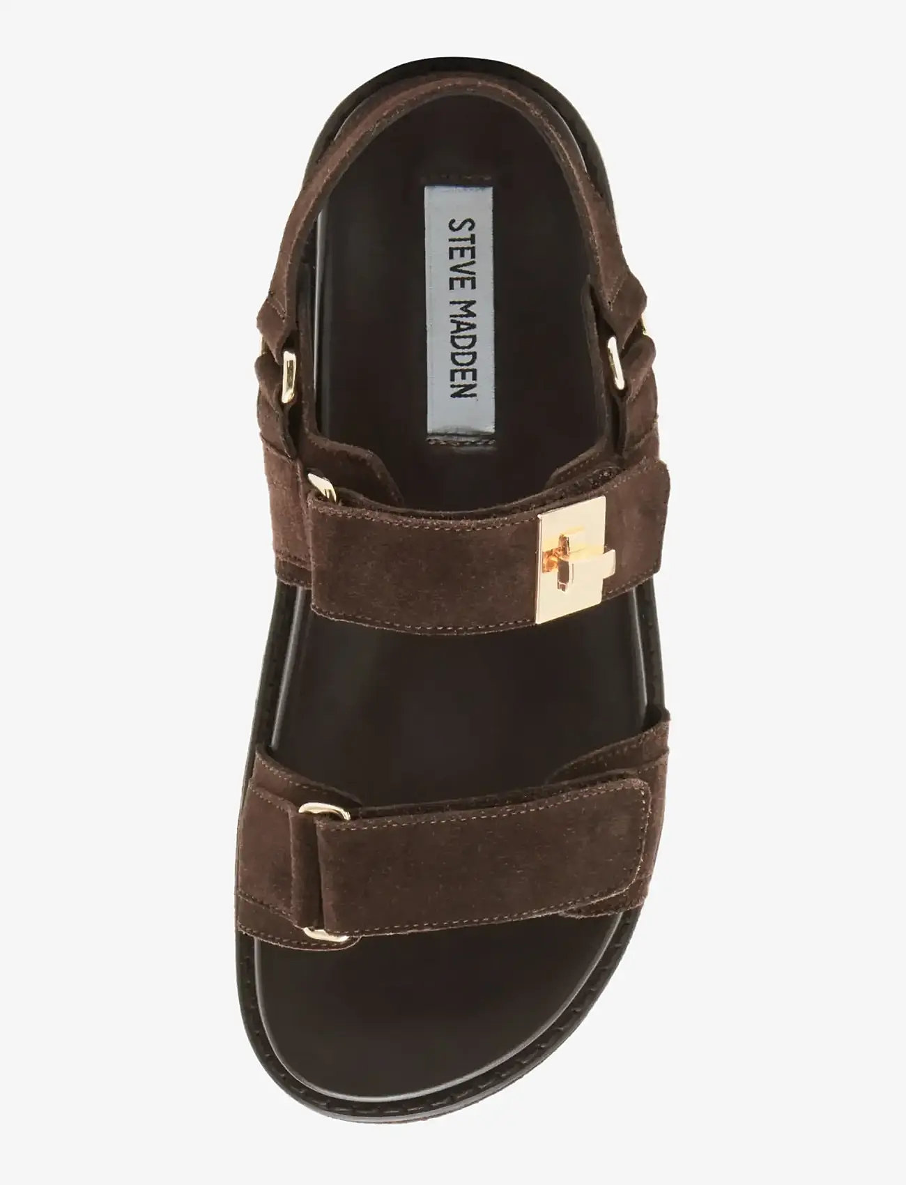 Steve Madden - Bigmona - sandales uz platformas - brown suede - 5