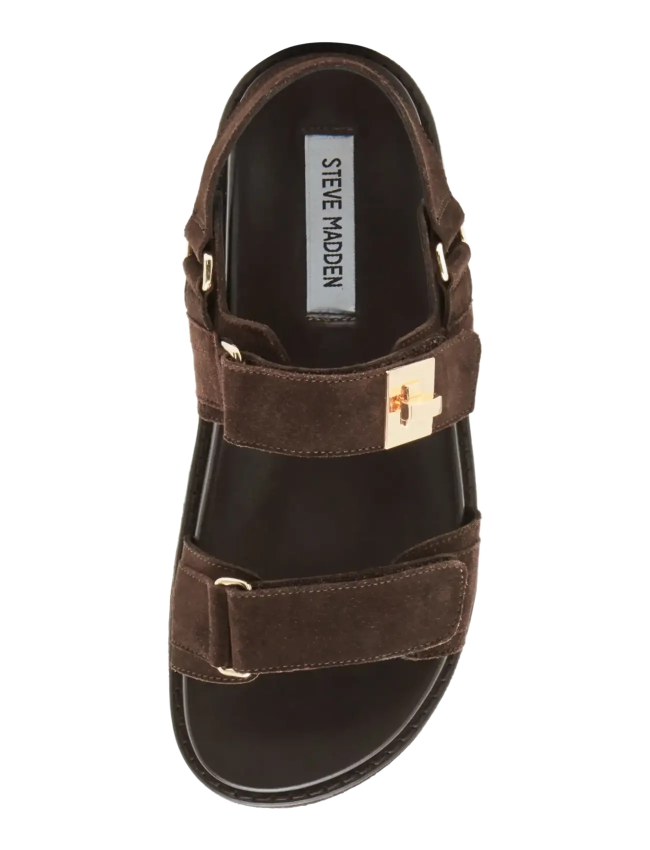 Steve Madden - Bigmona - sandales à plateforme - brown suede - 5