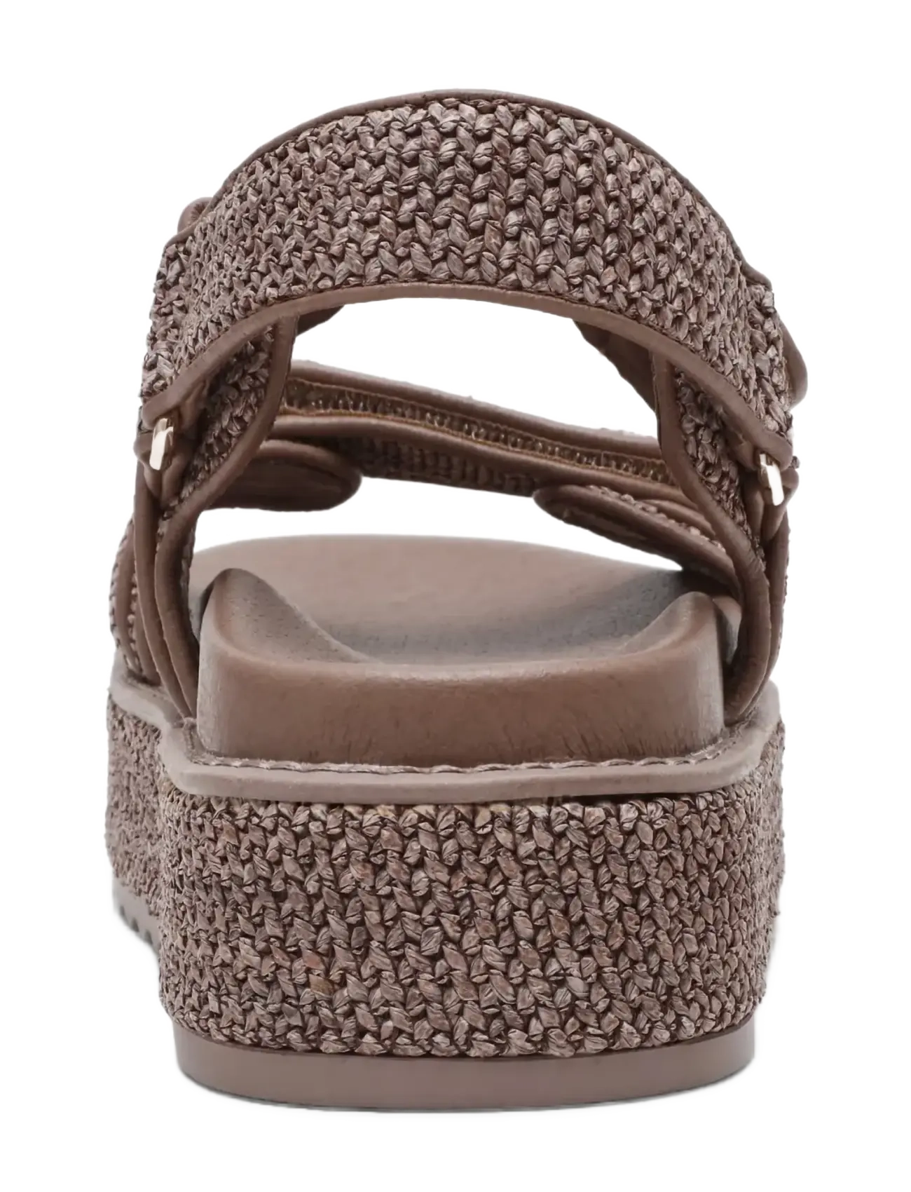 Steve Madden - Bigmona - plateau-sandalen - charcoal raffia - 4