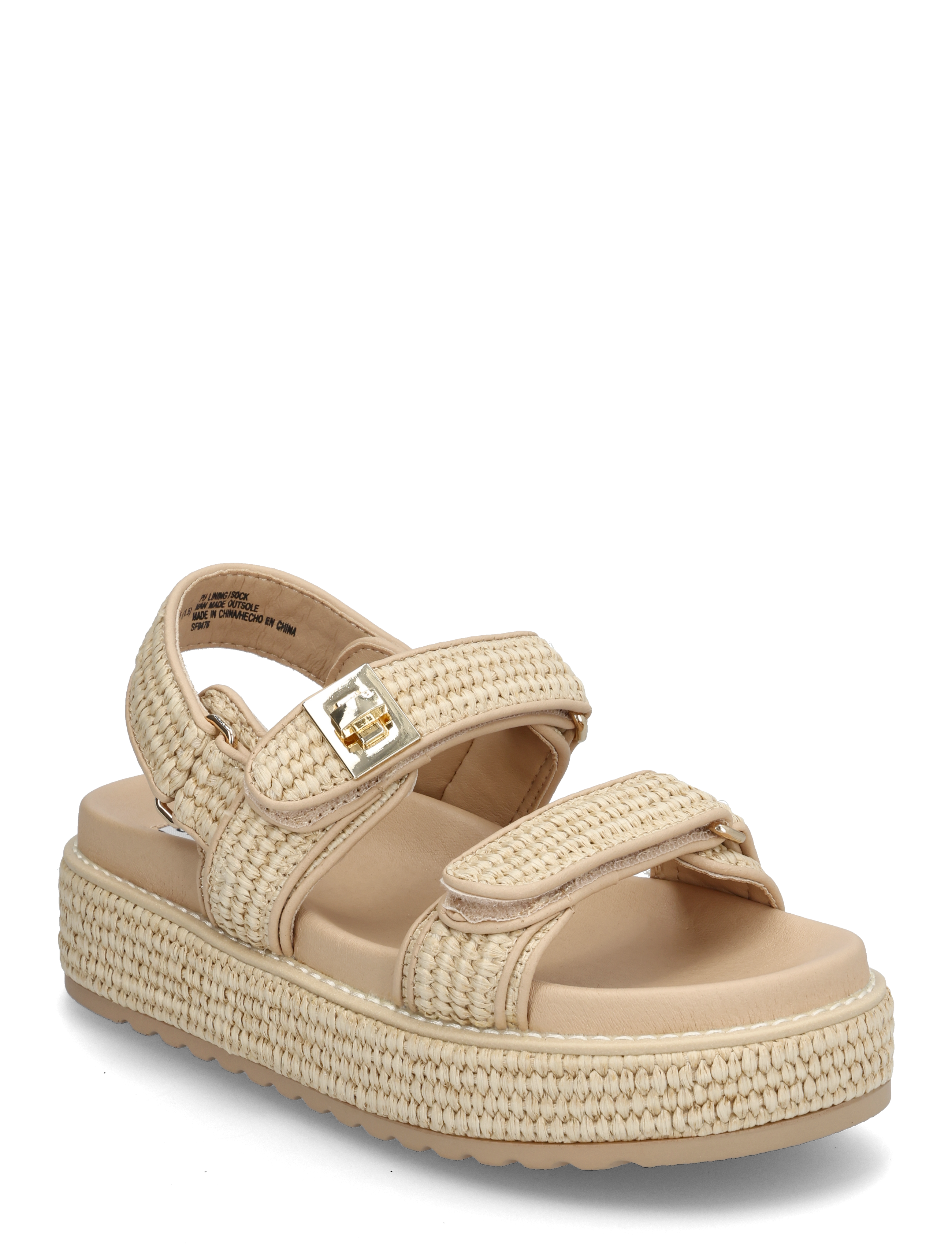 Steve Madden Bigmona - Schuhe - NAT RAFFIA / beige