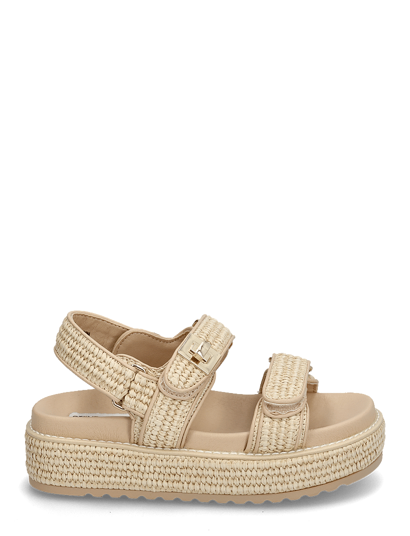 Steve Madden - Bigmona - plateau-sandalen - nat raffia - 1