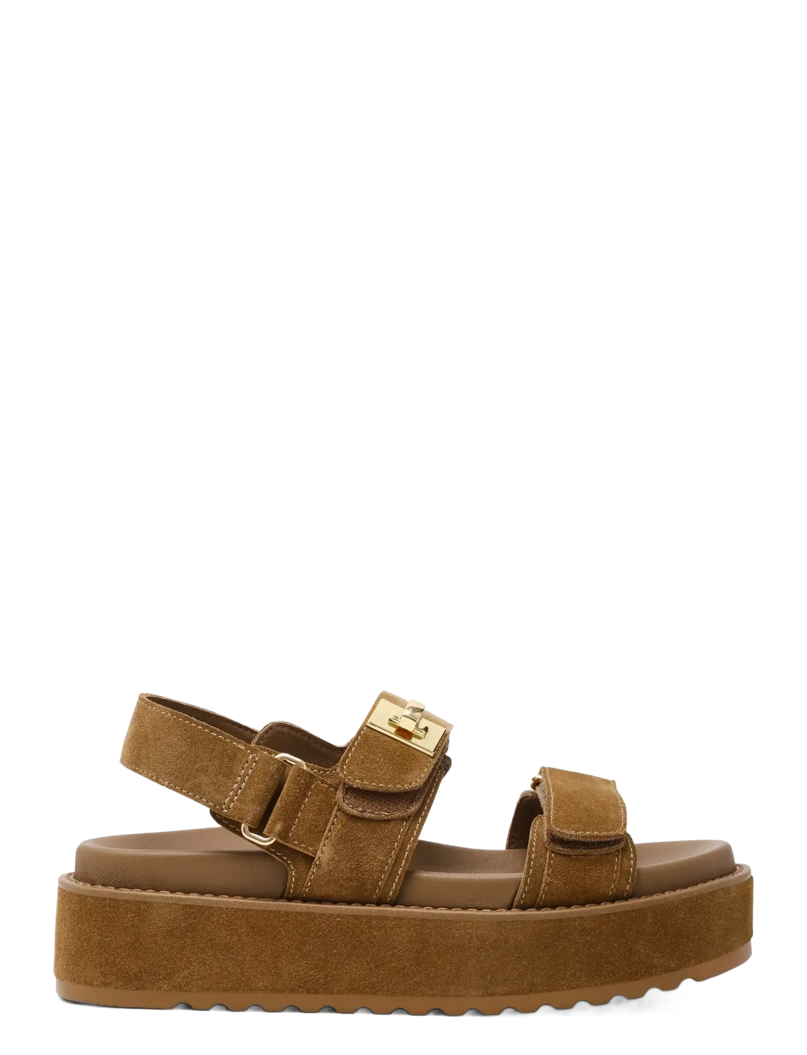 Steve Madden Bigmona, 36, Sandals, Braun - Platform Frauen