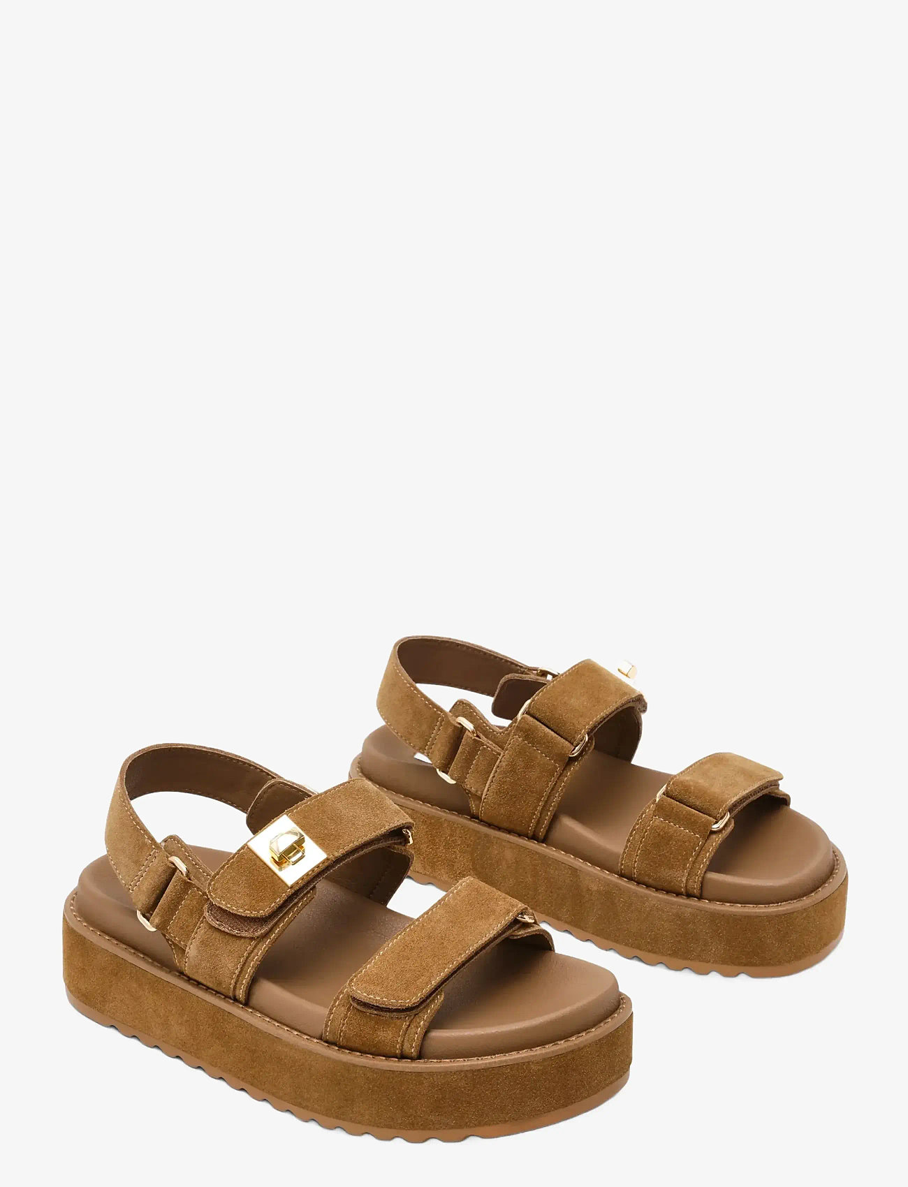 Steve Madden - Bigmona - platvorm sandaalid - tan suede - 1