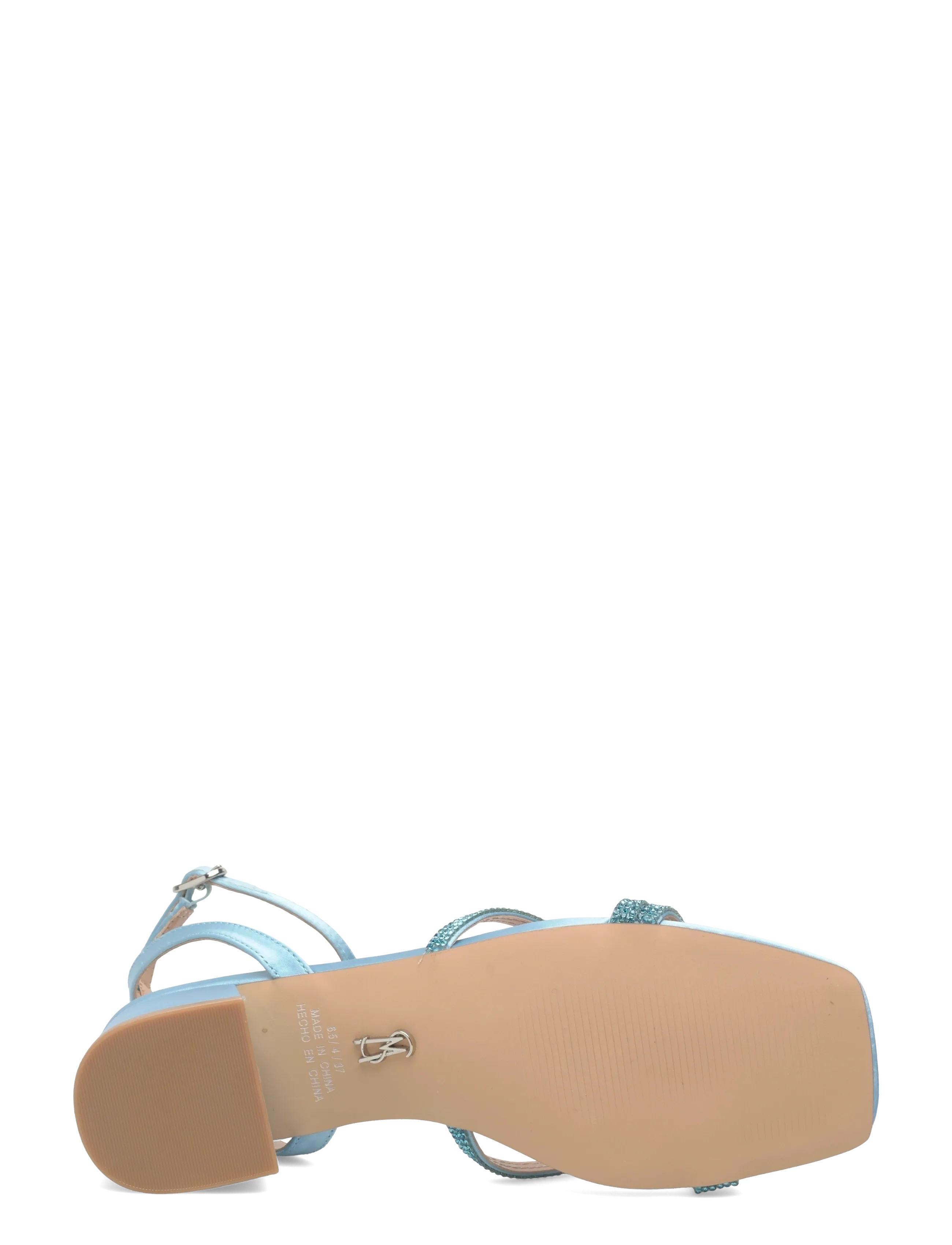 Steve Madden - Gabby - sandaletter - blue satin - 4