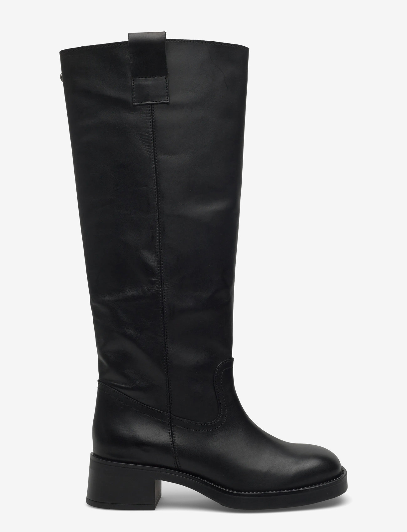 Steve Madden - Banner - knee high boots - black leather - 1