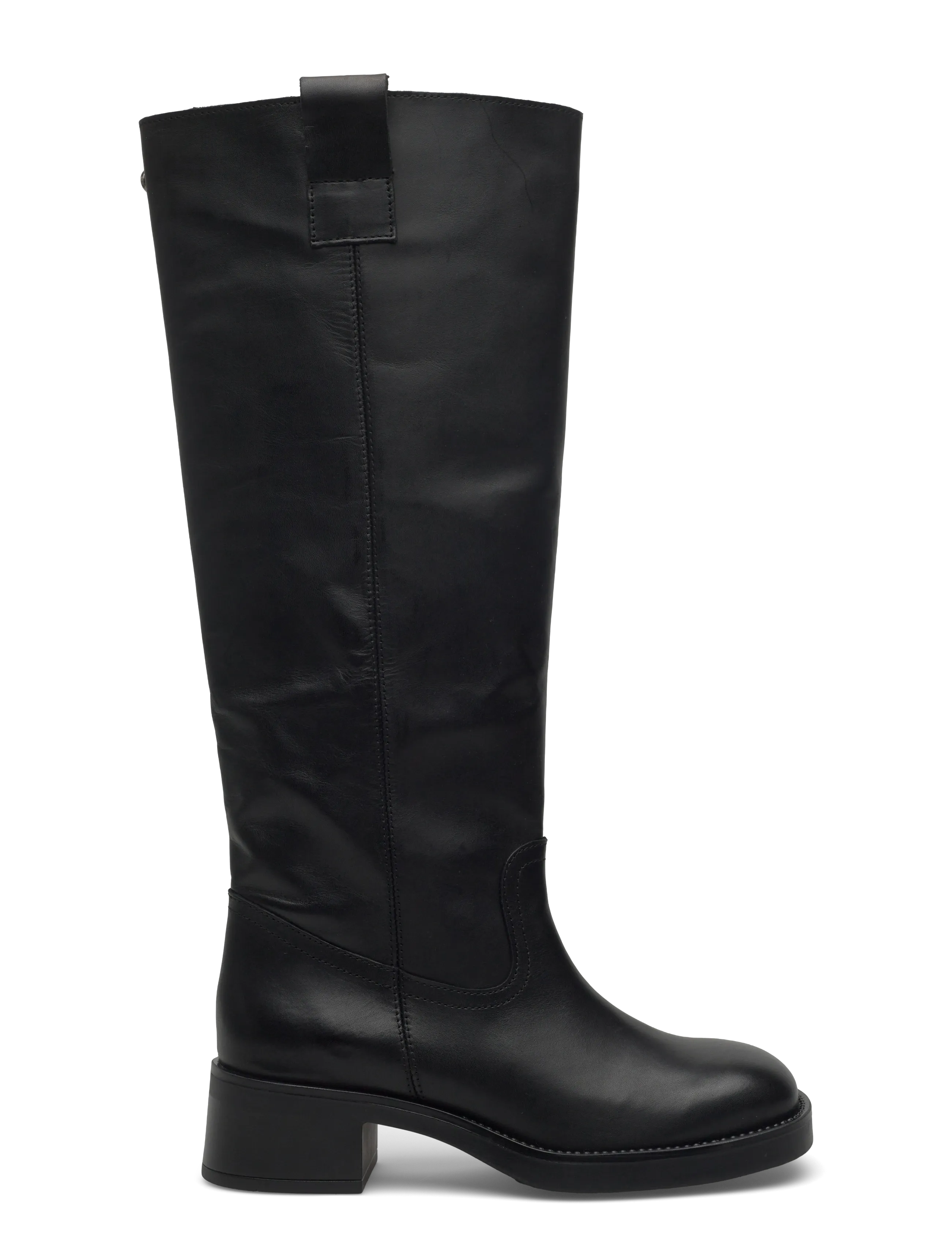 Steve Madden - Banner - black leather - 1