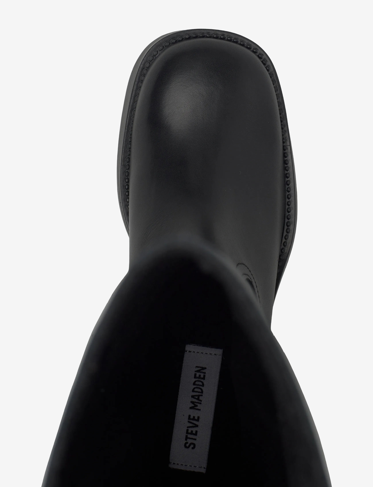 Steve Madden - Banner - knee high boots - black leather - 3