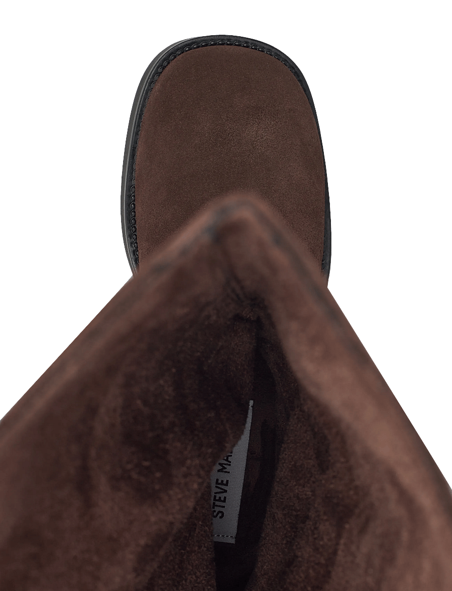 Steve Madden - Banner - kniehohe stiefel - dark brown - 3