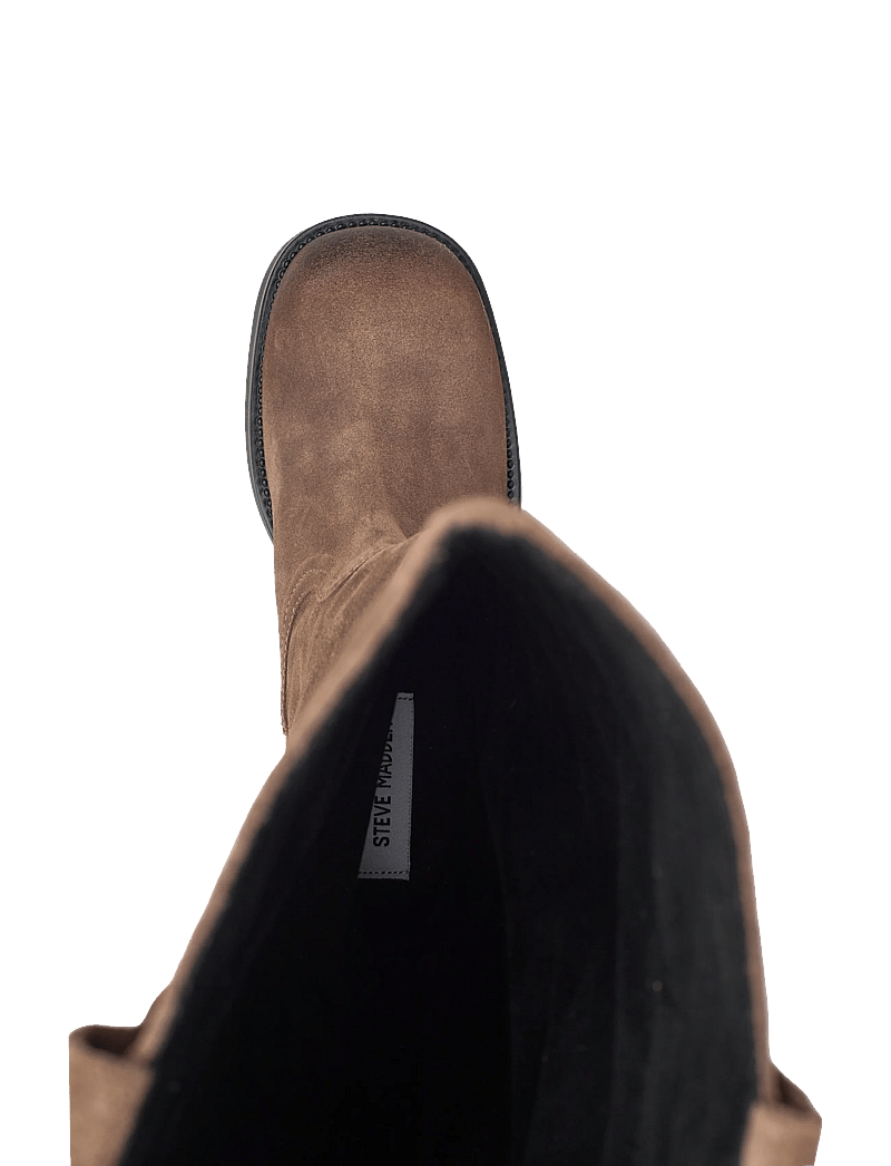 Steve Madden - Banner - kniehohe stiefel - taupe suede - 3
