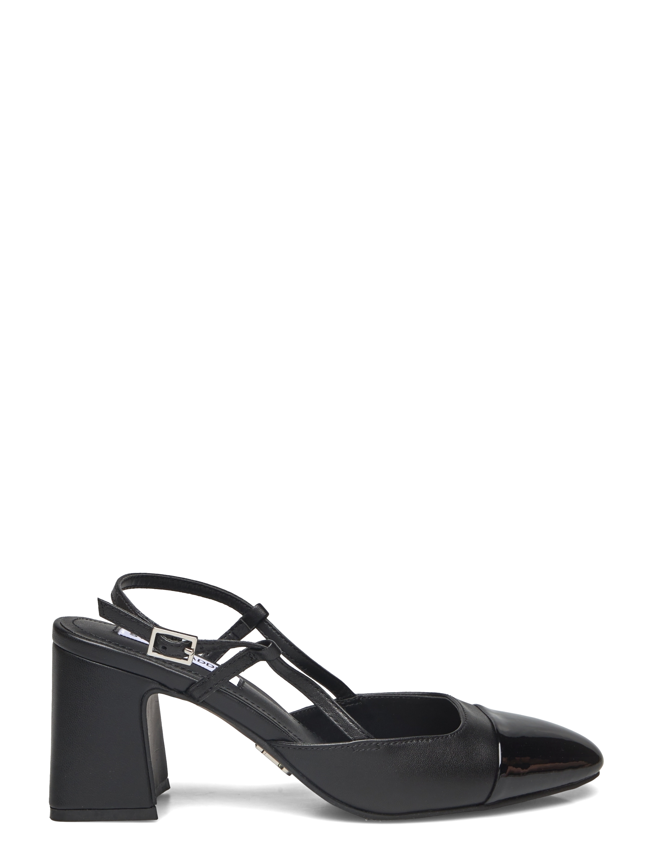 Steve Madden - Zeina - högklackade slingbacks - black leather - 1
