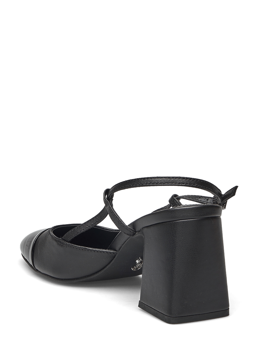 Steve Madden - Zeina - slingbacks med hæle - black leather - 2