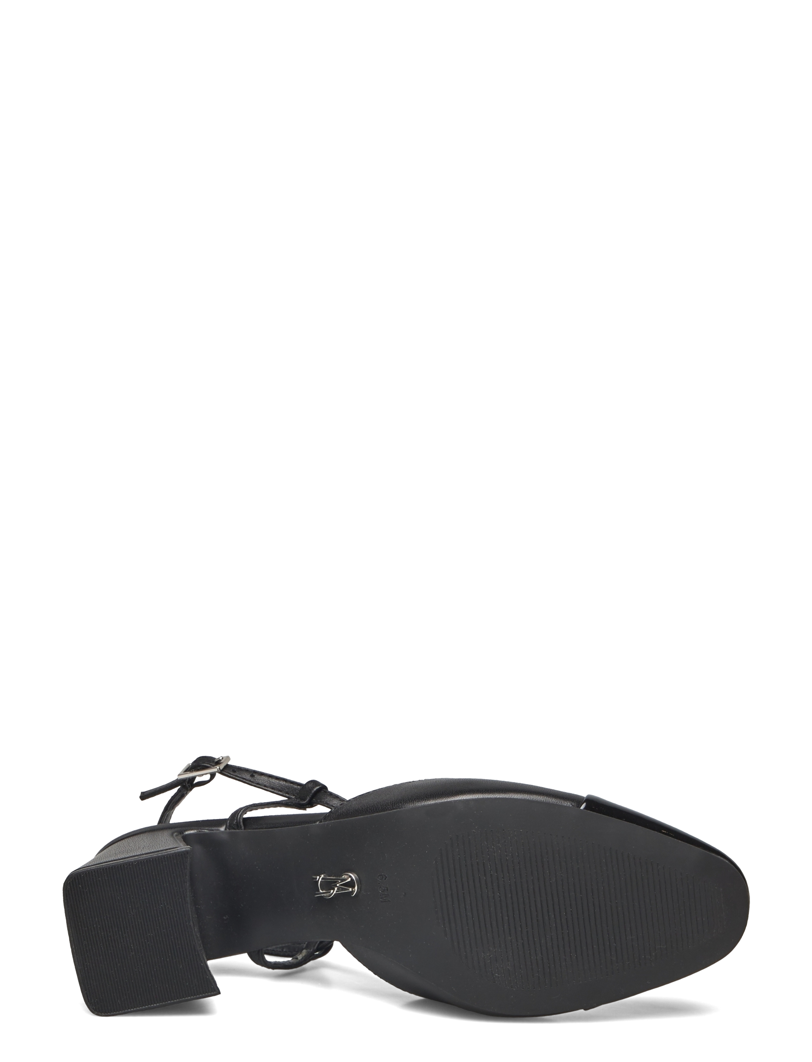 Steve Madden - Zeina - högklackade slingbacks - black leather - 4