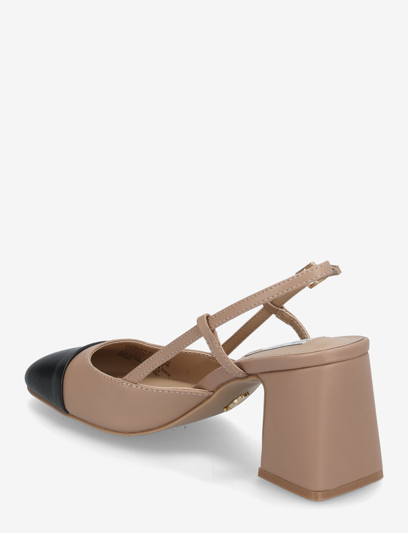 Steve Madden - Zeina - heeled slingbacks - tan/black - 2