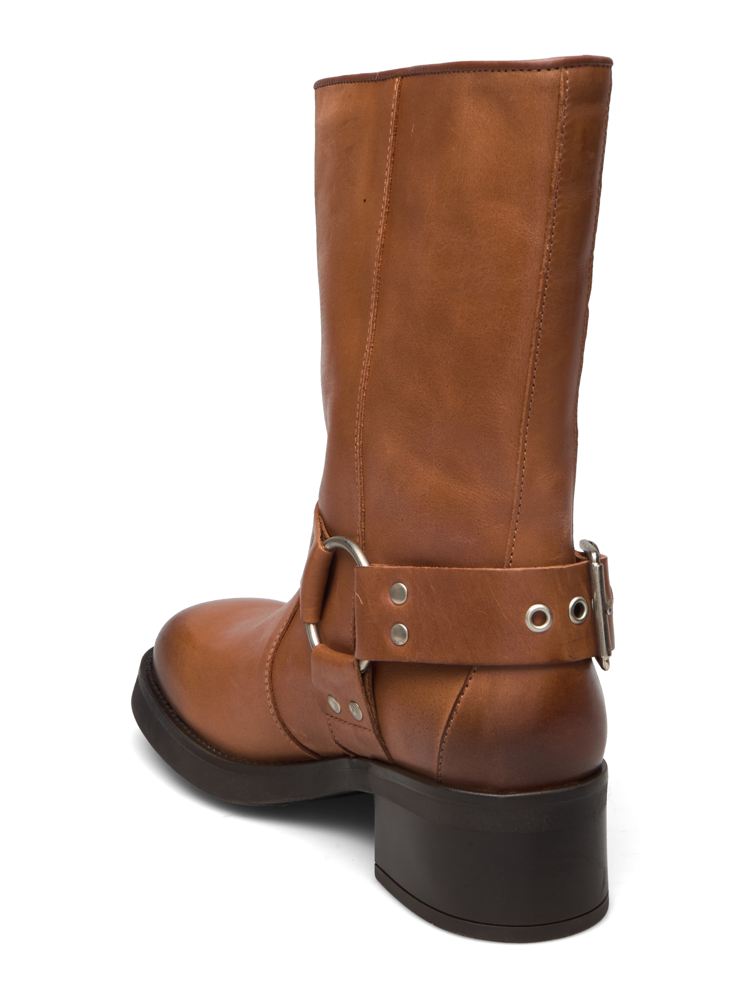 Steve Madden - Blessing - flat ankle boots - tan leather - 2