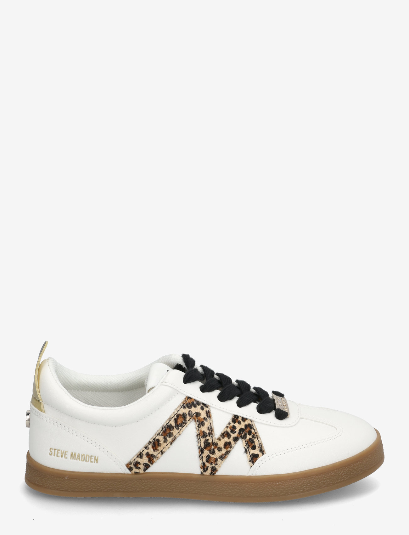 Steve Madden - Degree - niedrige sneakers - white/leo - 1