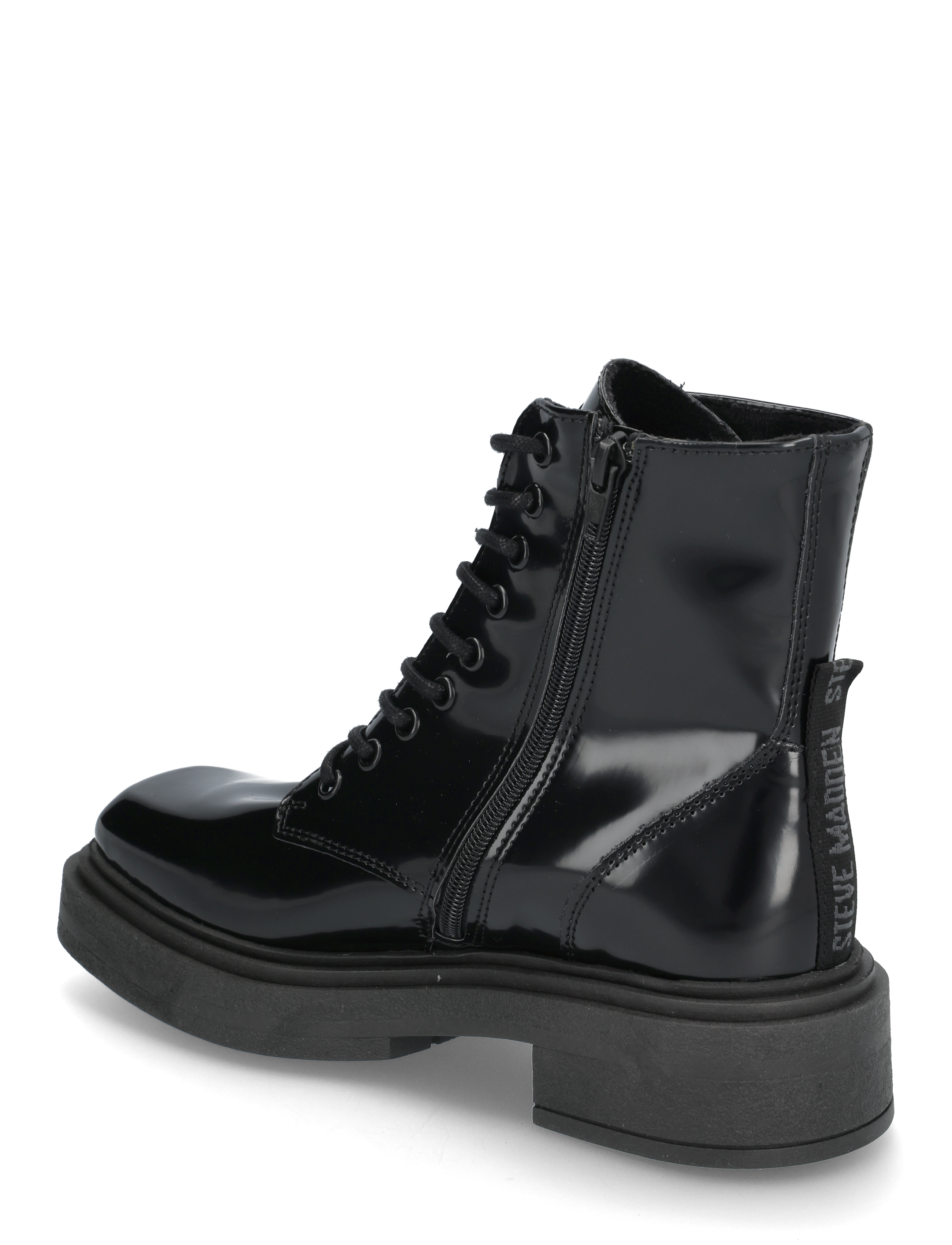 Steve Madden - Chiney Boot - geschnürte stiefel - black box - 2