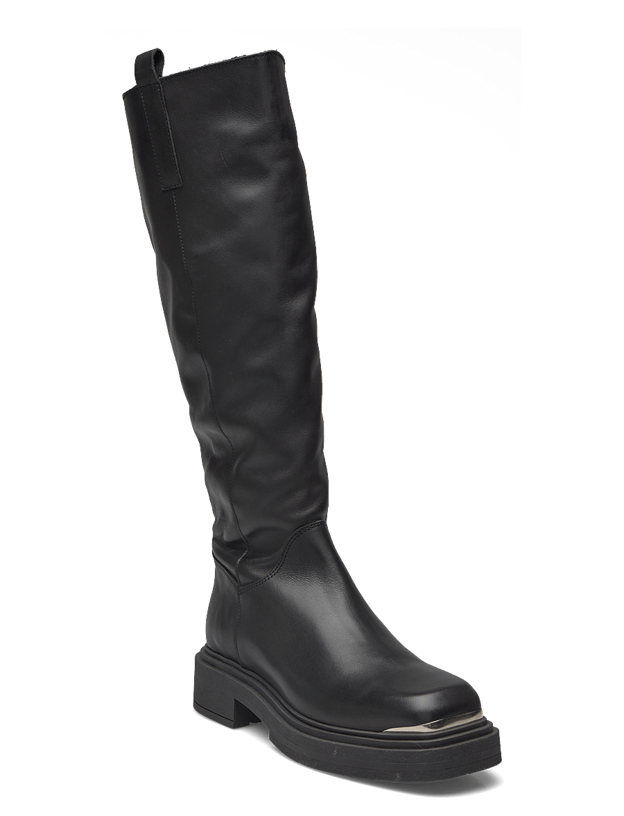 Steve Madden - Constance - kniehohe stiefel - black leather - 0
