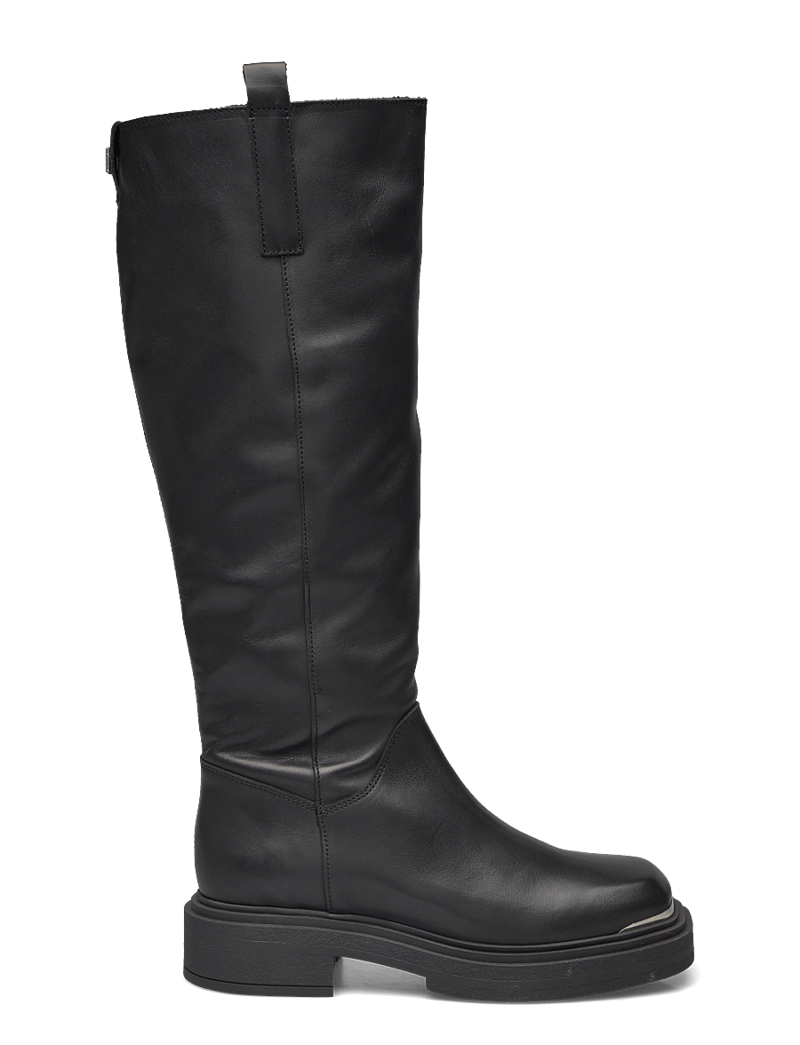 Steve Madden - Constance - kniehohe stiefel - black leather - 1