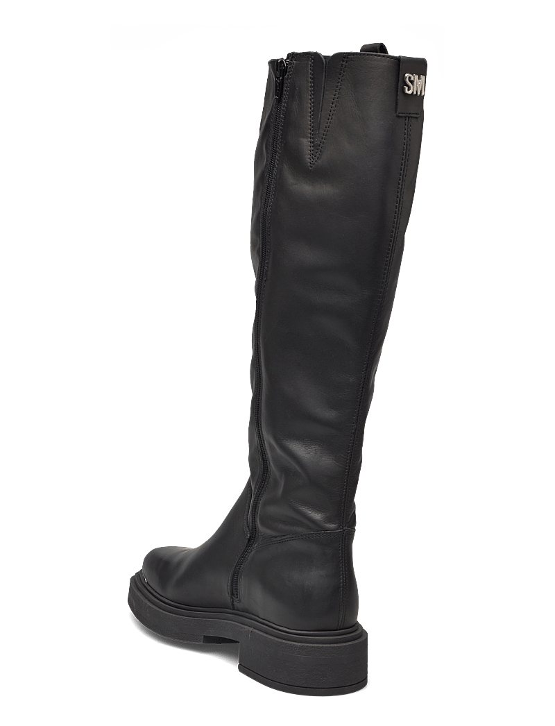 Steve Madden - Constance - knähöga stövlar - black leather - 2