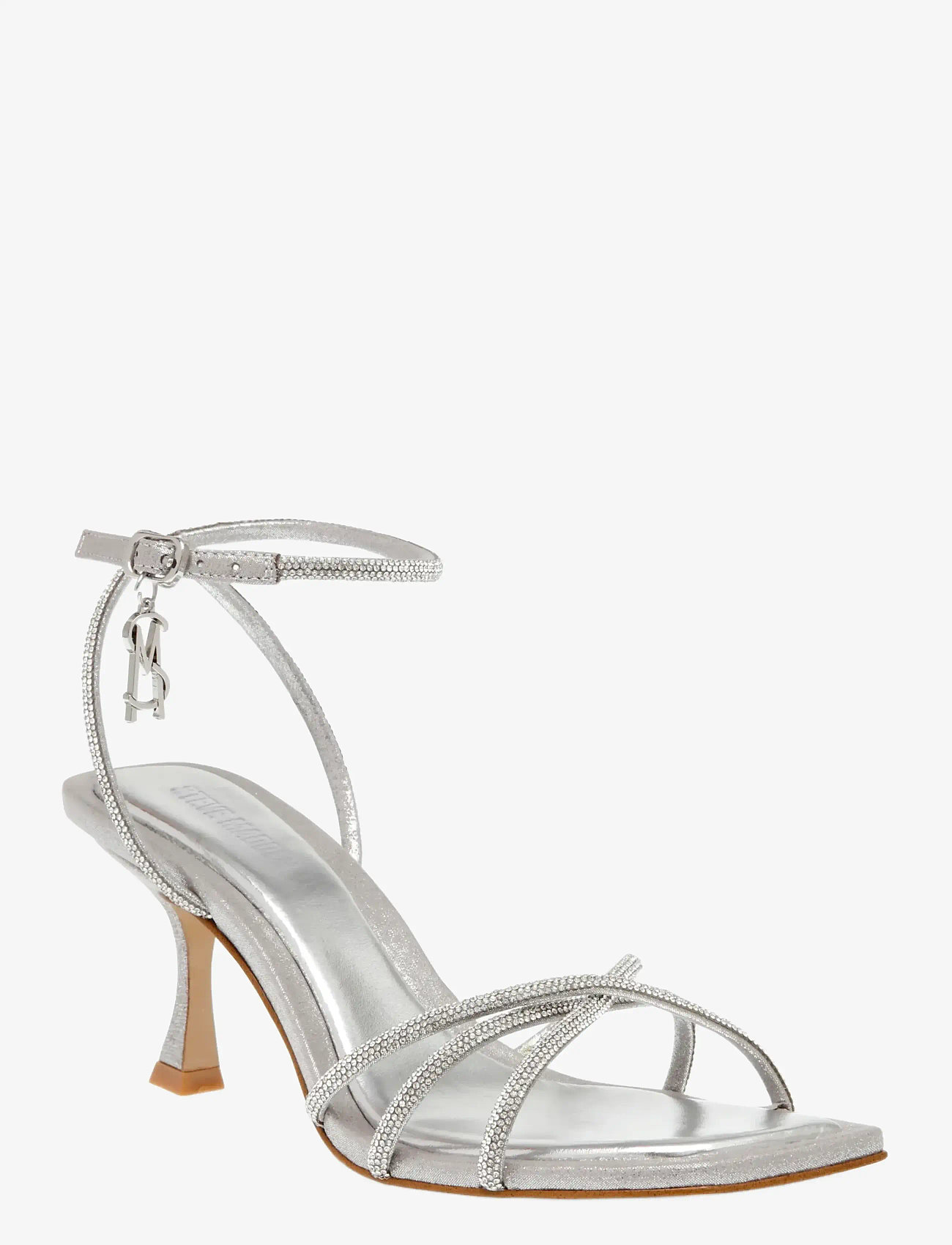 Steve Madden - Legit - sandały na obcasie - silver - 0
