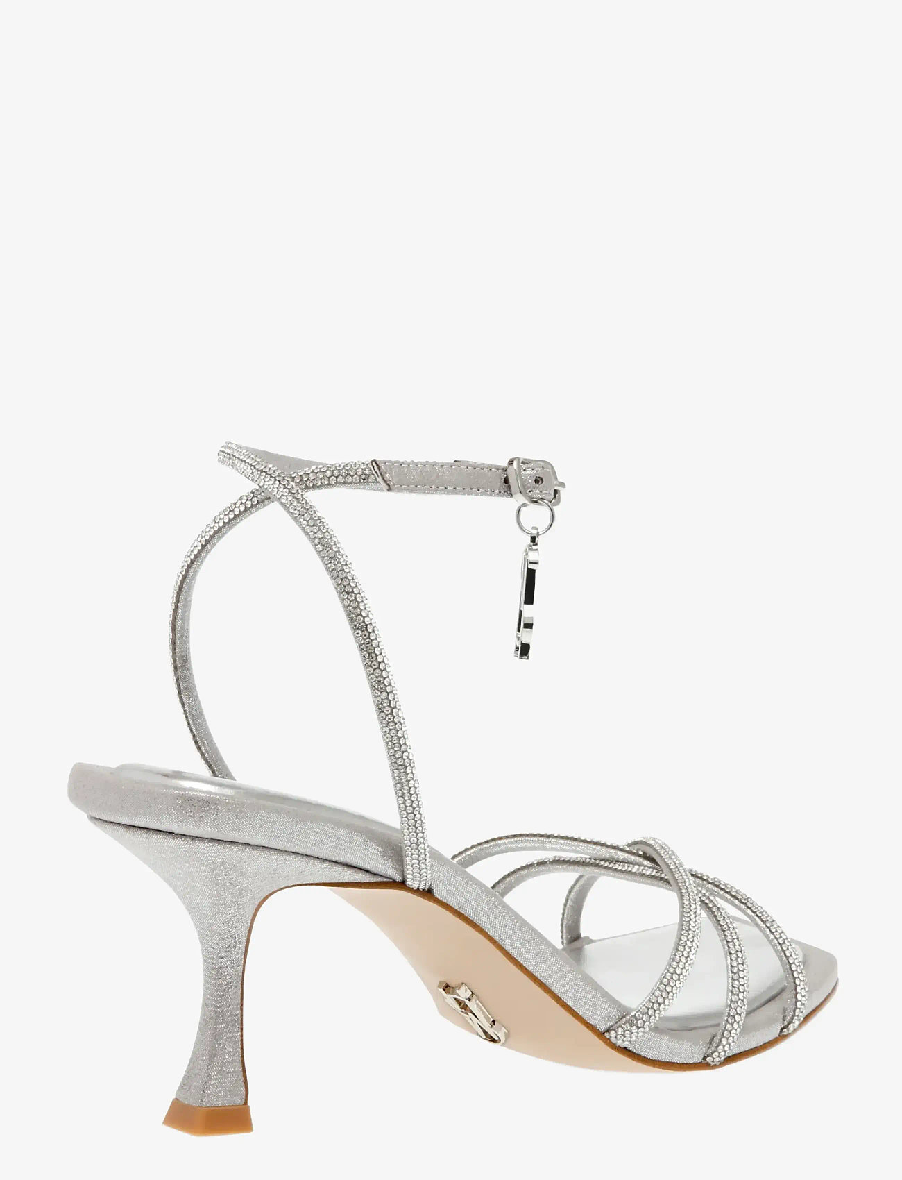 Steve Madden - Legit - sandały na obcasie - silver - 2